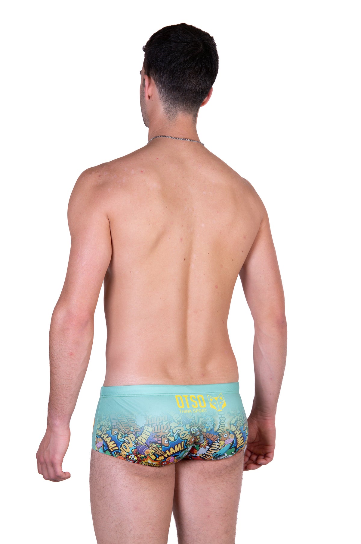 OTSO Herren Badehose Trunk - Chupa Chups Comic – Produktansicht 8
