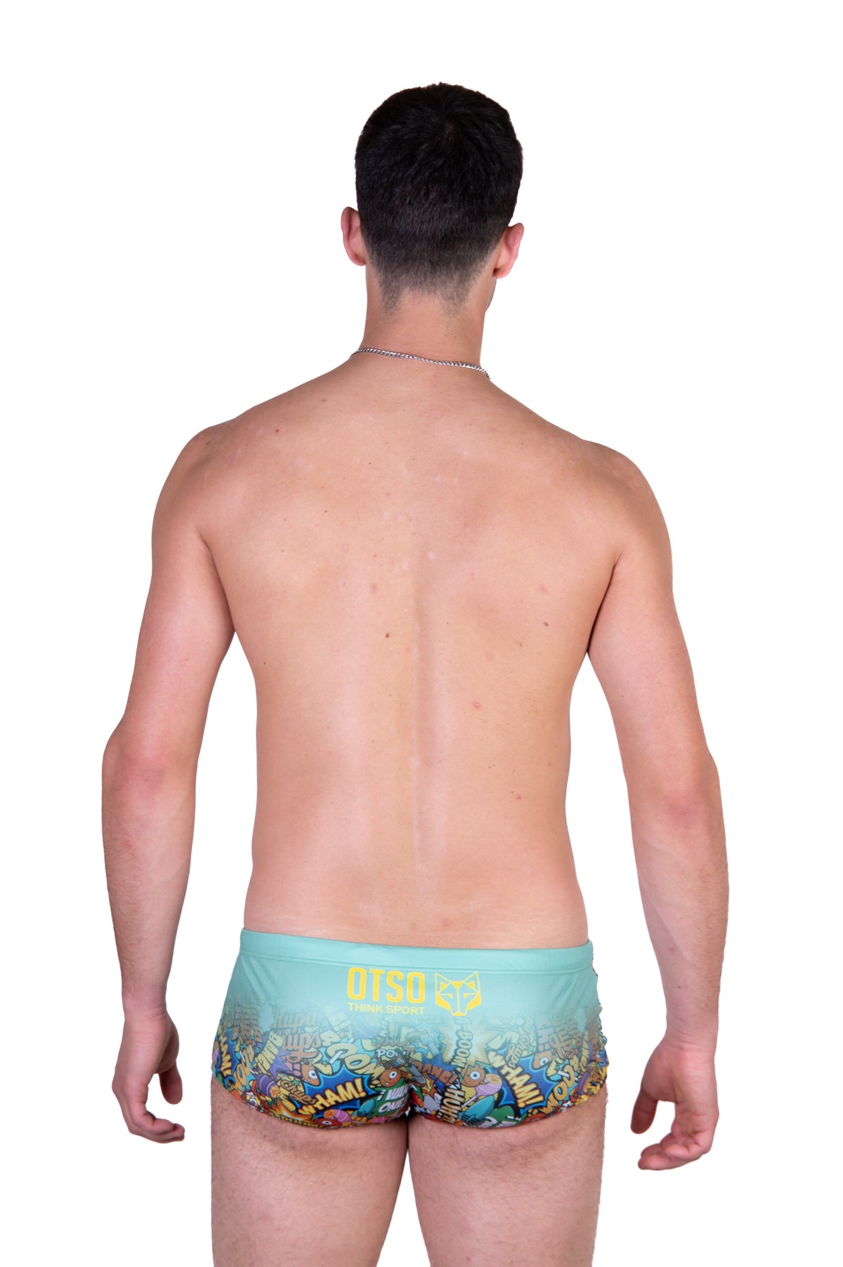 OTSO Herren Badehose Trunk - Chupa Chups Comic – Produktansicht 9