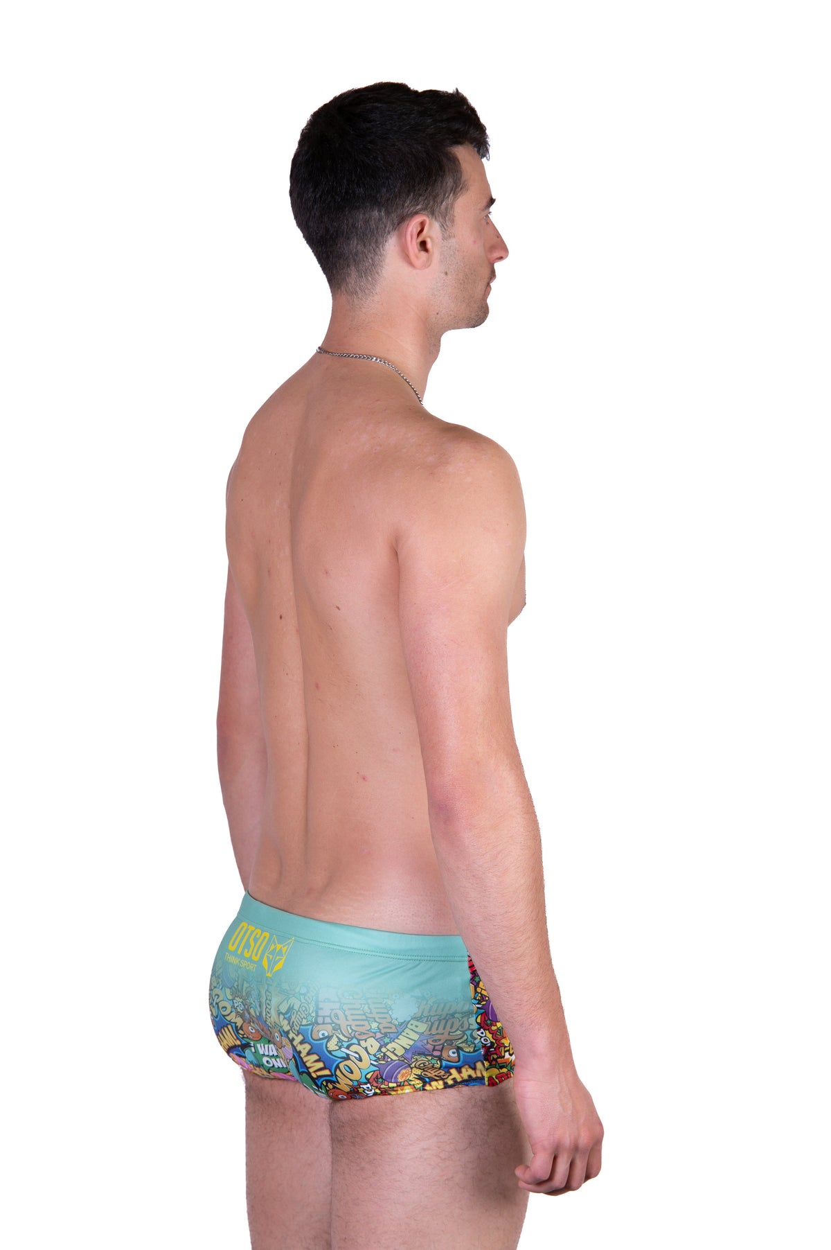 OTSO Herren Badehose Trunk - Chupa Chups Comic – Produktansicht 7