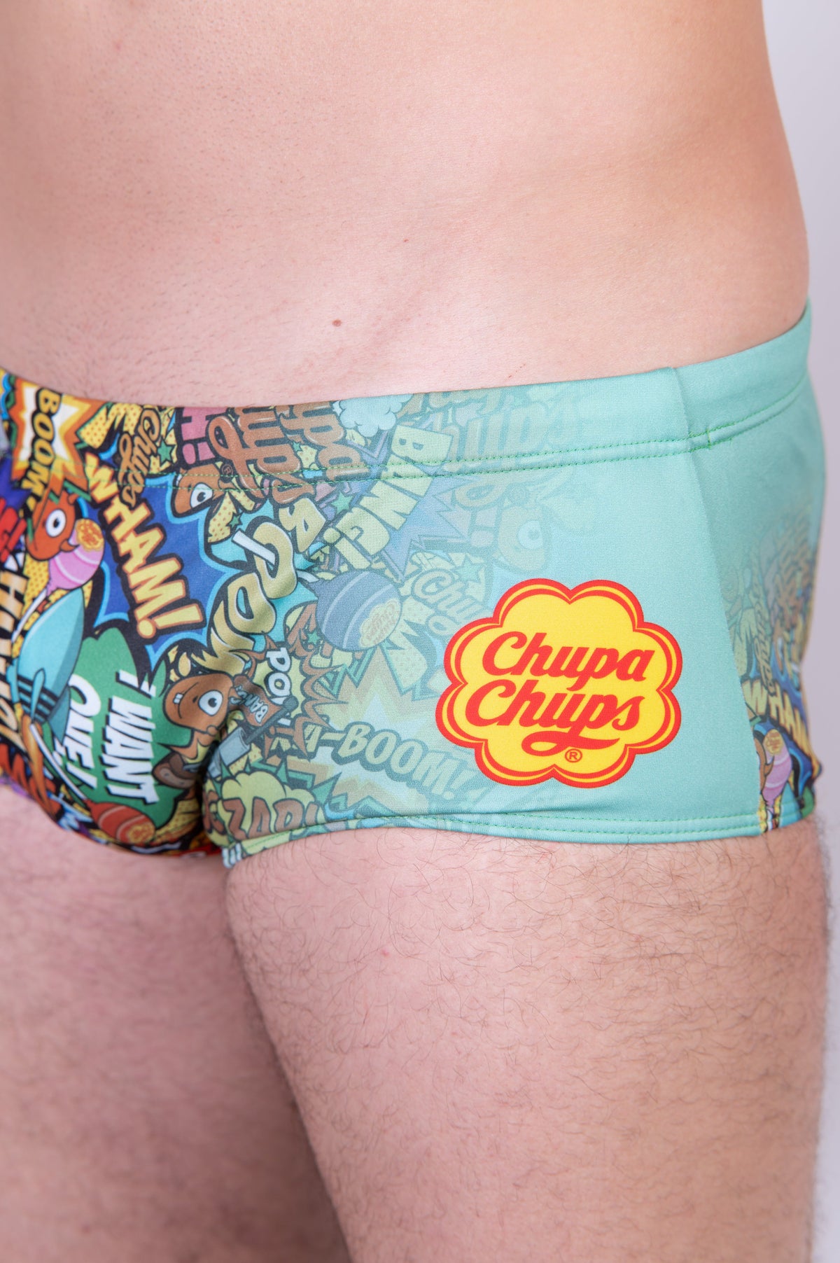 OTSO Herren Badehose Trunk - Chupa Chups Comic – Produktansicht 10