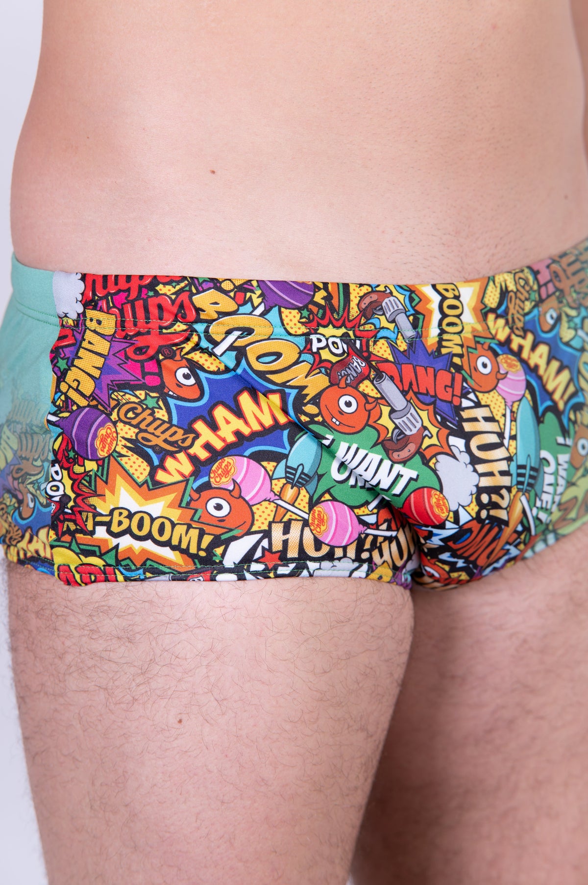 OTSO Herren Badehose Trunk - Chupa Chups Comic – Produktansicht 11