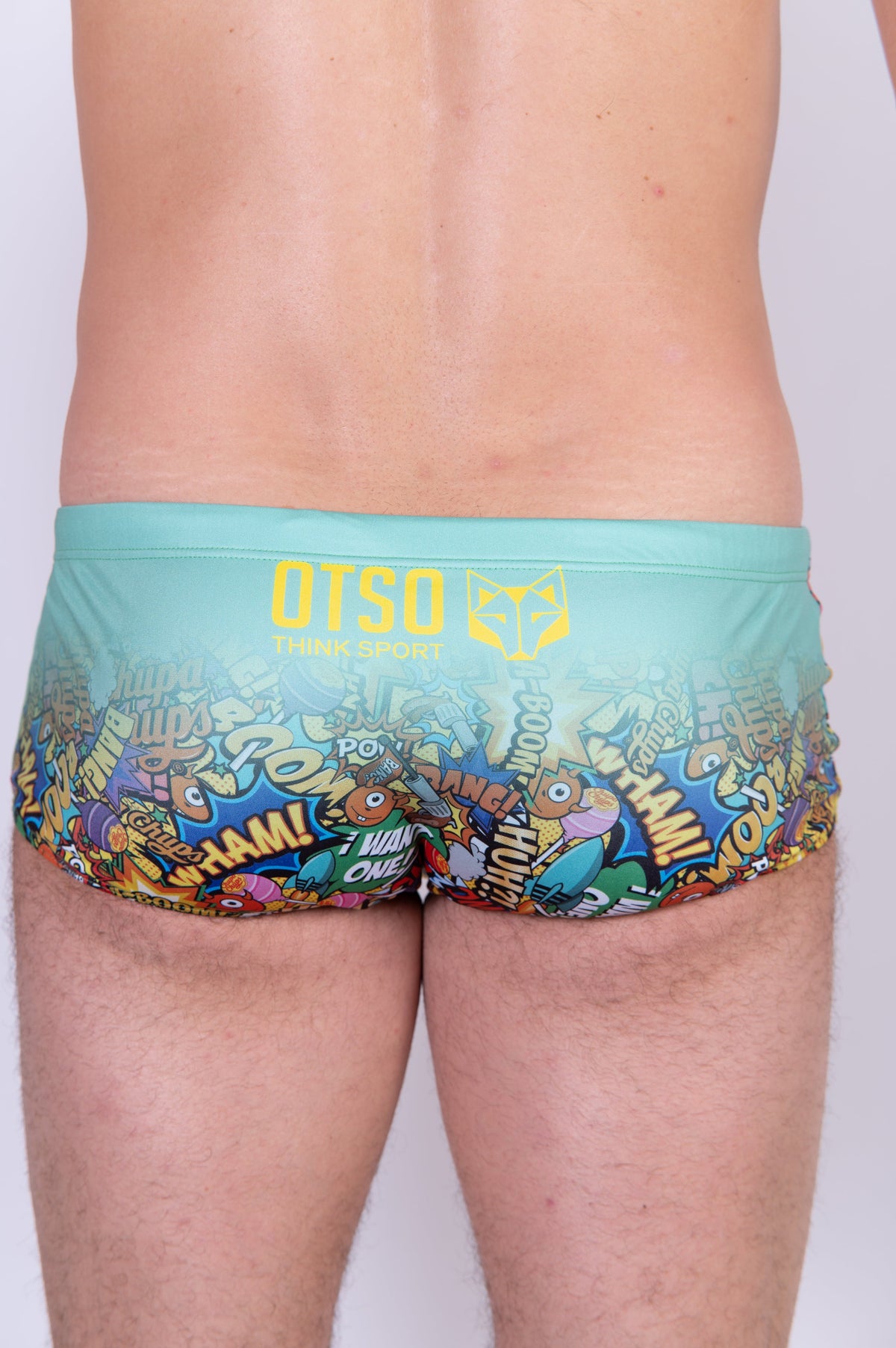OTSO Herren Badehose Trunk - Chupa Chups Comic – Produktansicht 13