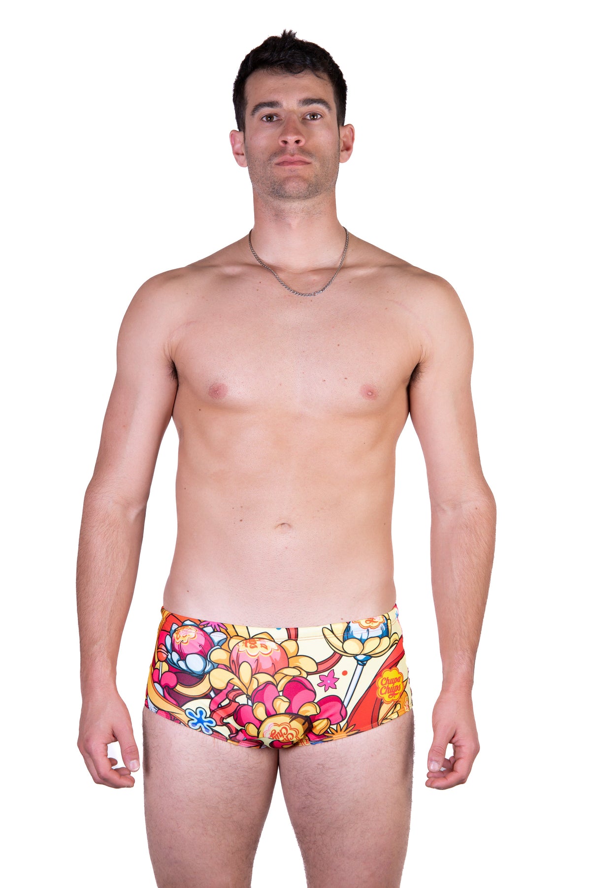 OTSO Herren Badehose Trunk - Chupa Chups Flower – Produktansicht 4