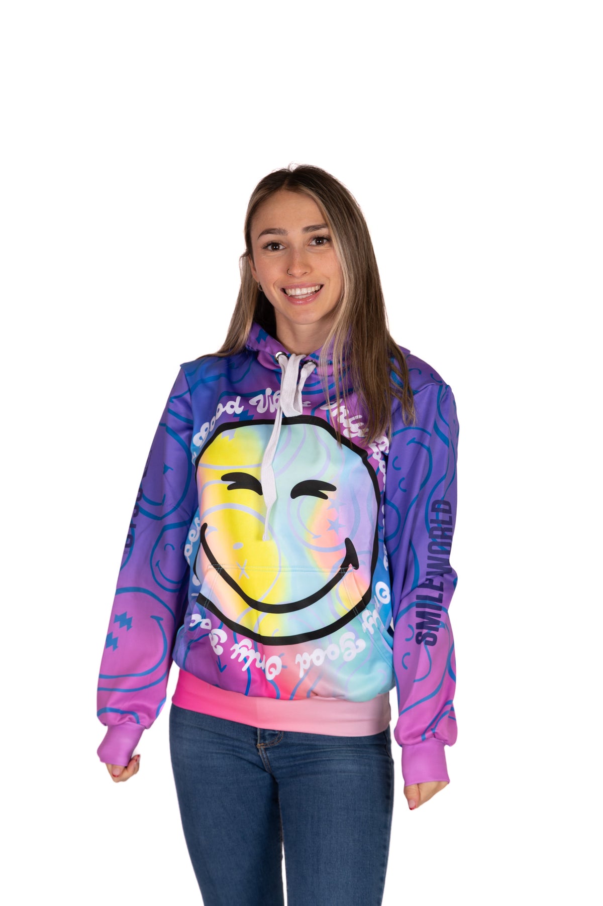 OTSO Hoodie - S.W.Smiley Vibes – Produktansicht 4