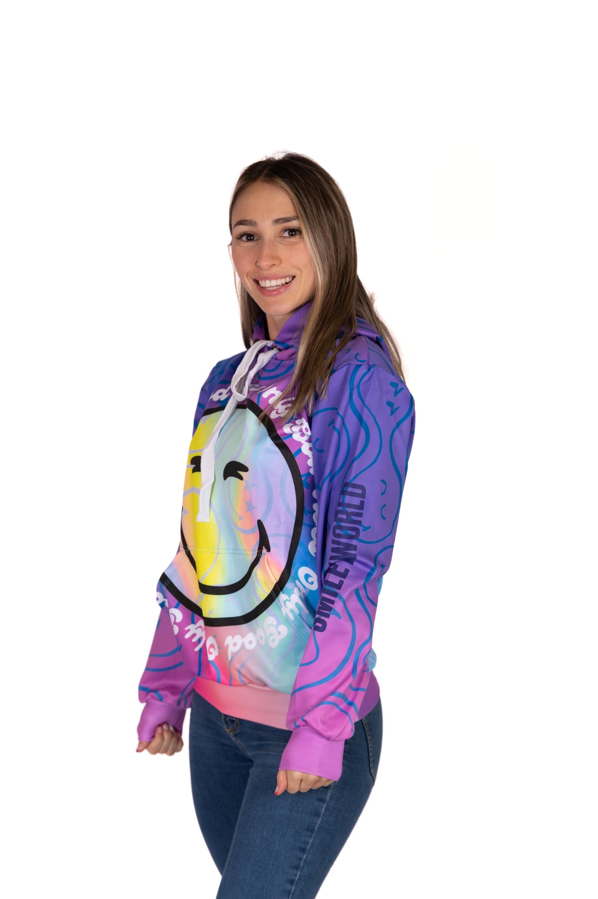 OTSO Hoodie - S.W.Smiley Vibes – Produktansicht 5