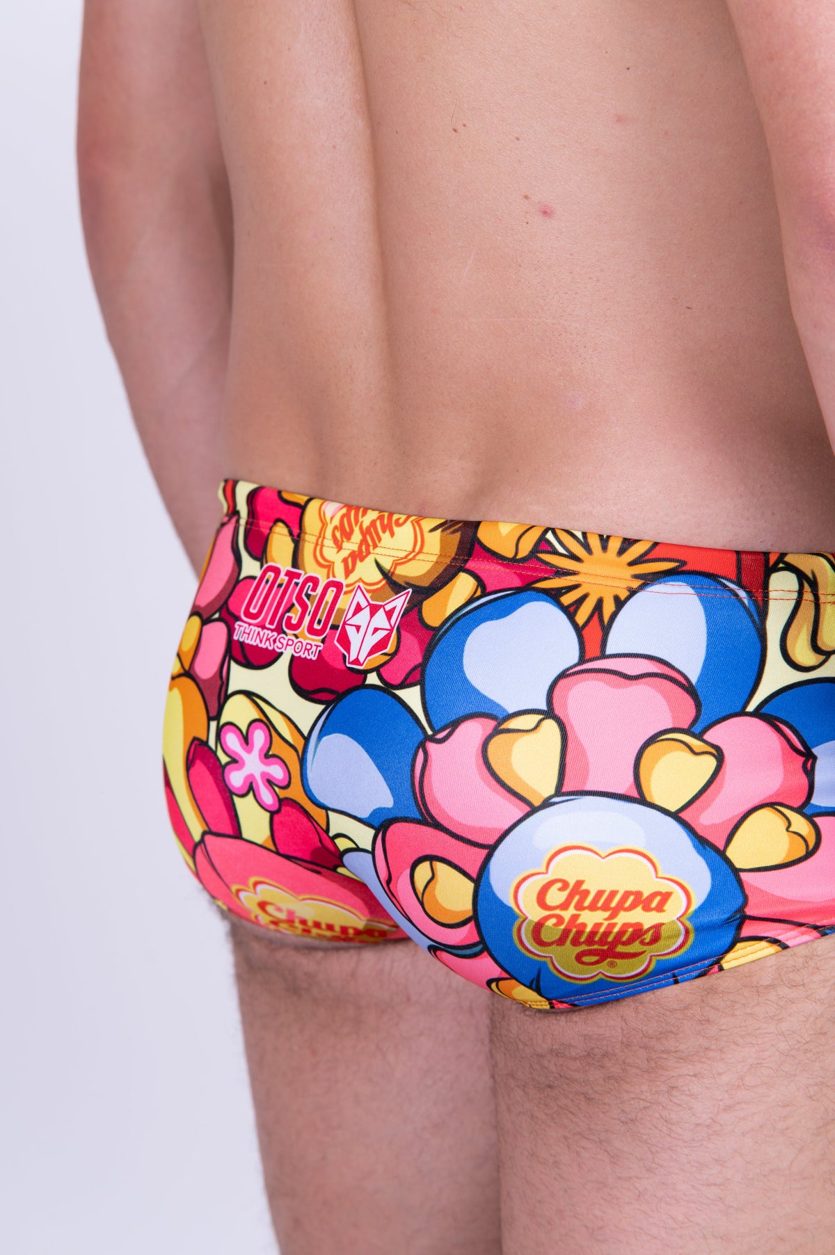 OTSO Herren Badehose Trunk - Chupa Chups Flower – Produktansicht 11