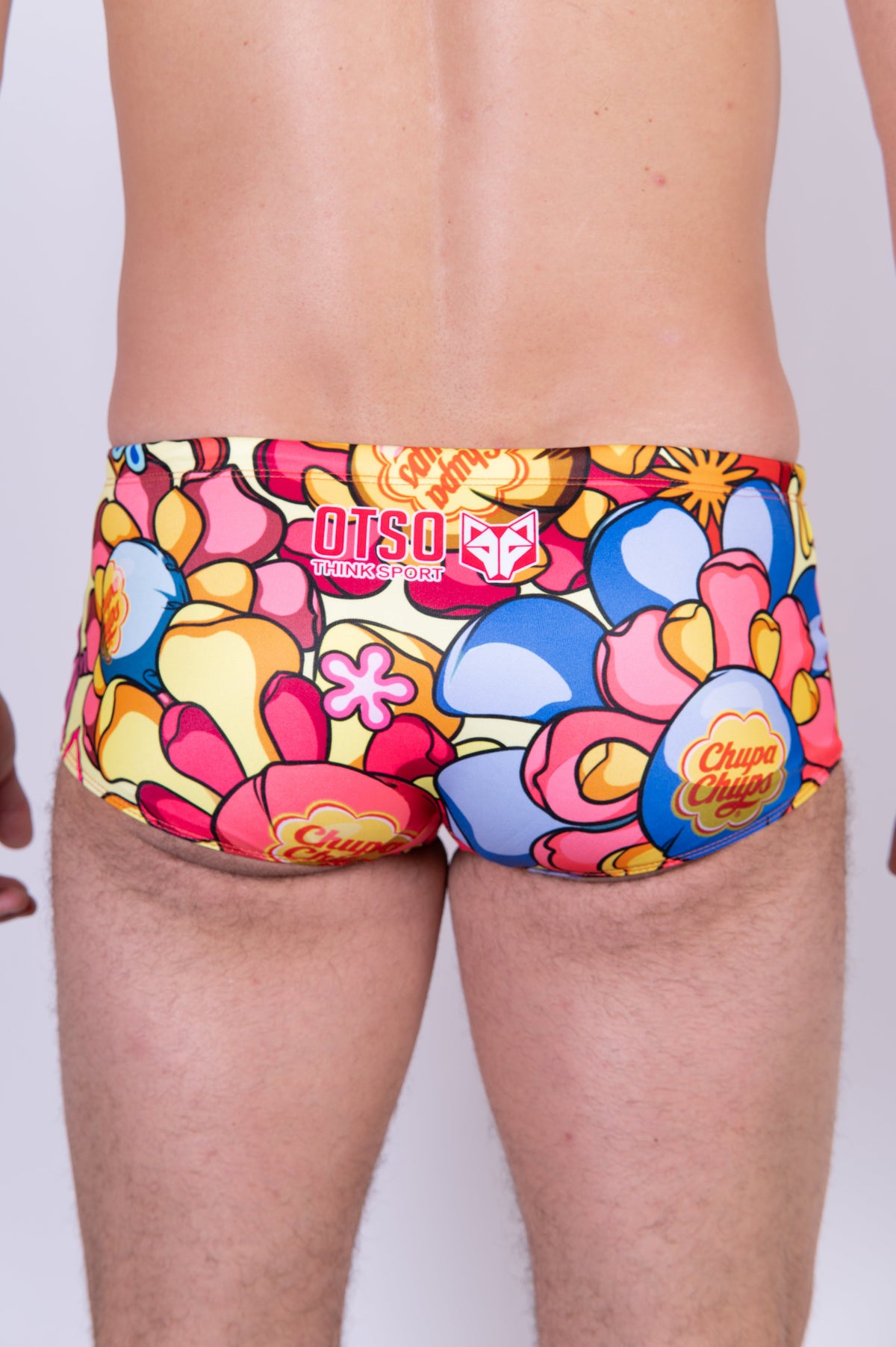 OTSO Herren Badehose Trunk - Chupa Chups Flower – Produktansicht 12