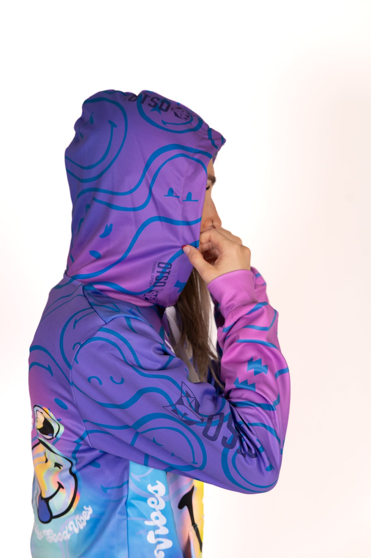 OTSO Hoodie - S.W.Smiley Vibes – Produktansicht 10