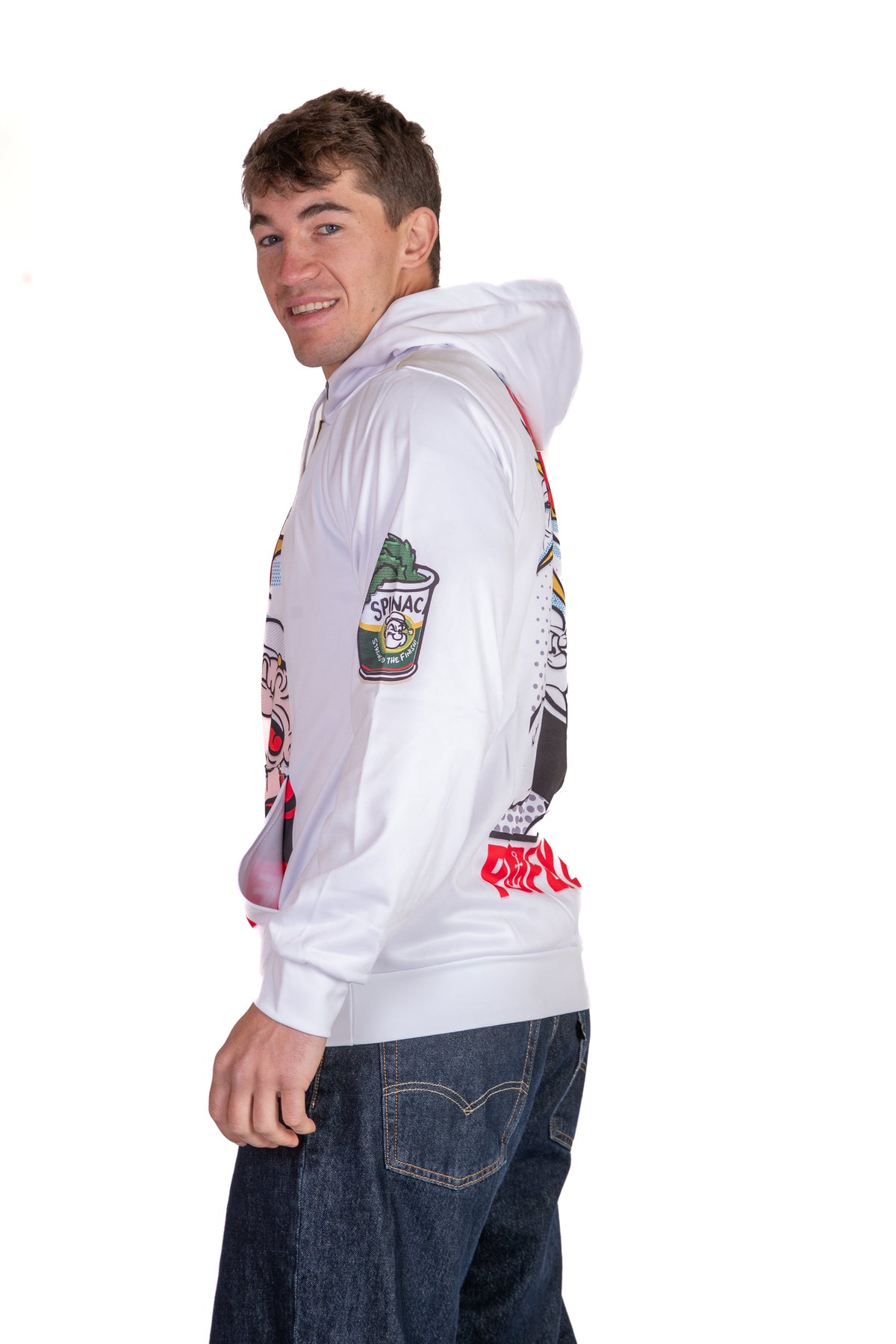 OTSO Hoodie - Popeye Pop Art – Produktansicht 15
