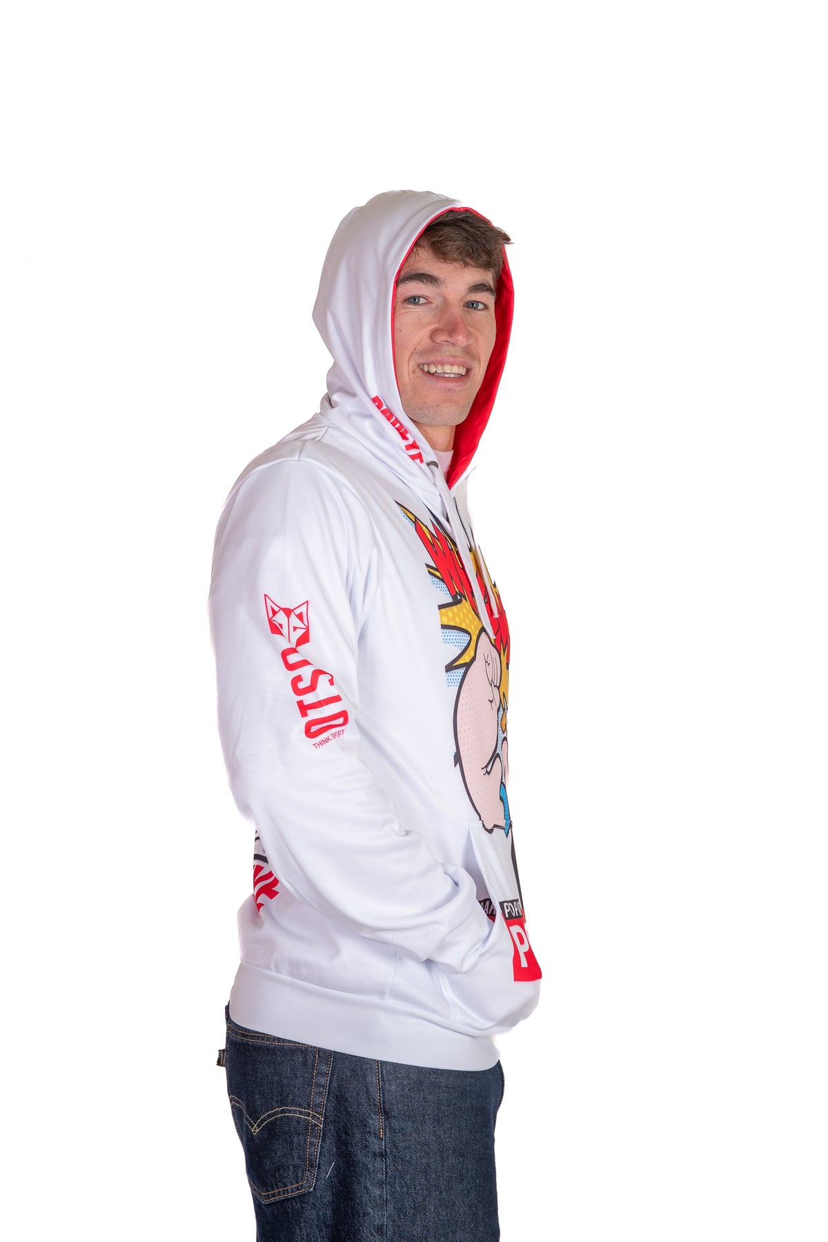 OTSO Hoodie - Popeye Pop Art – Produktansicht 16