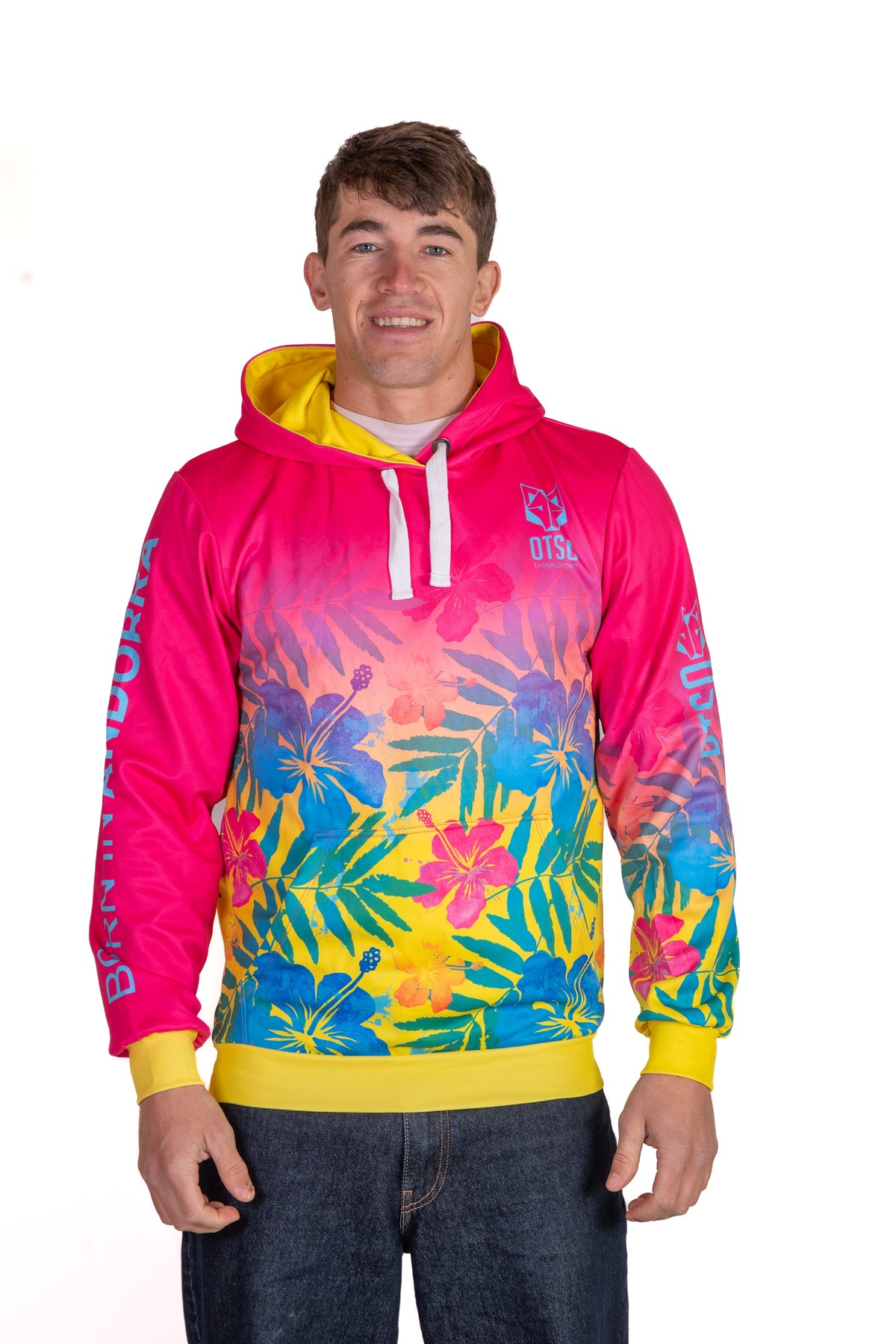 OTSO Hoodie - Floral Pink – Produktansicht 13