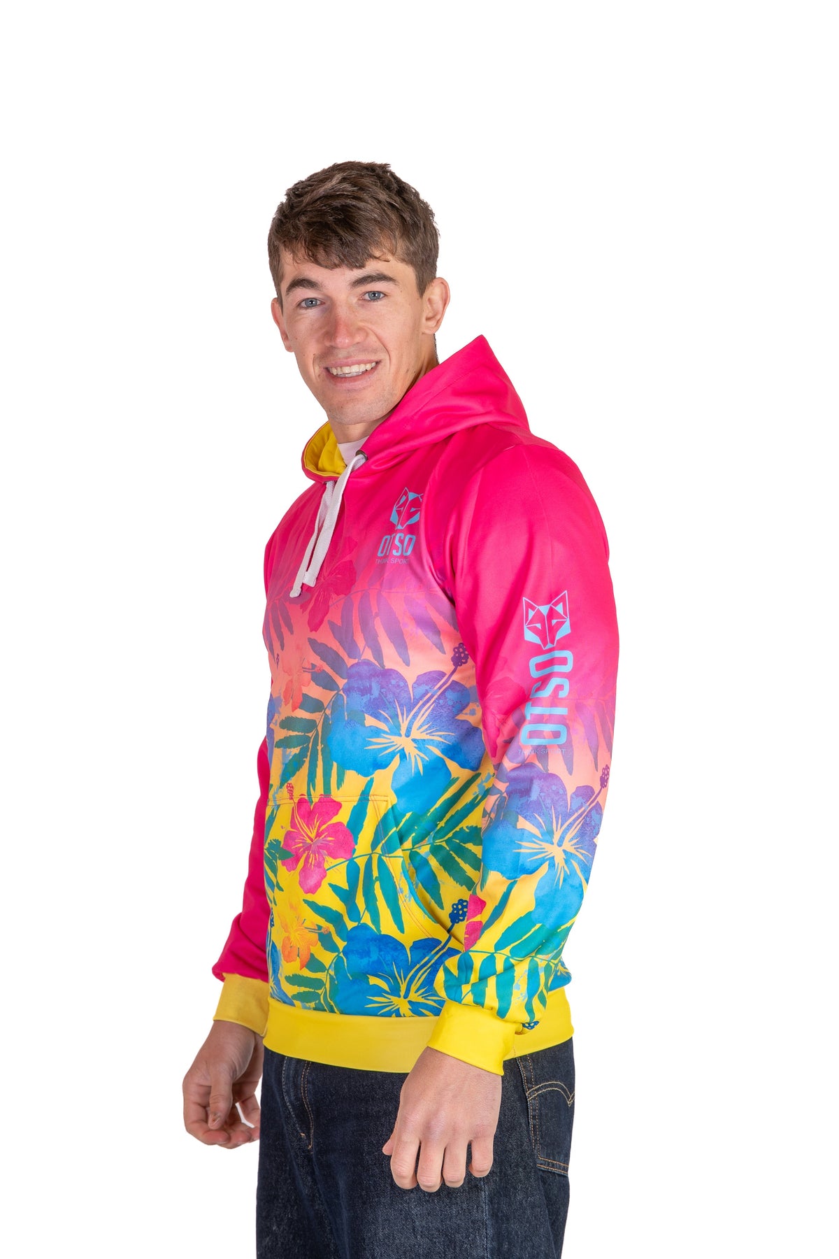 OTSO Hoodie - Floral Pink – Produktansicht 14