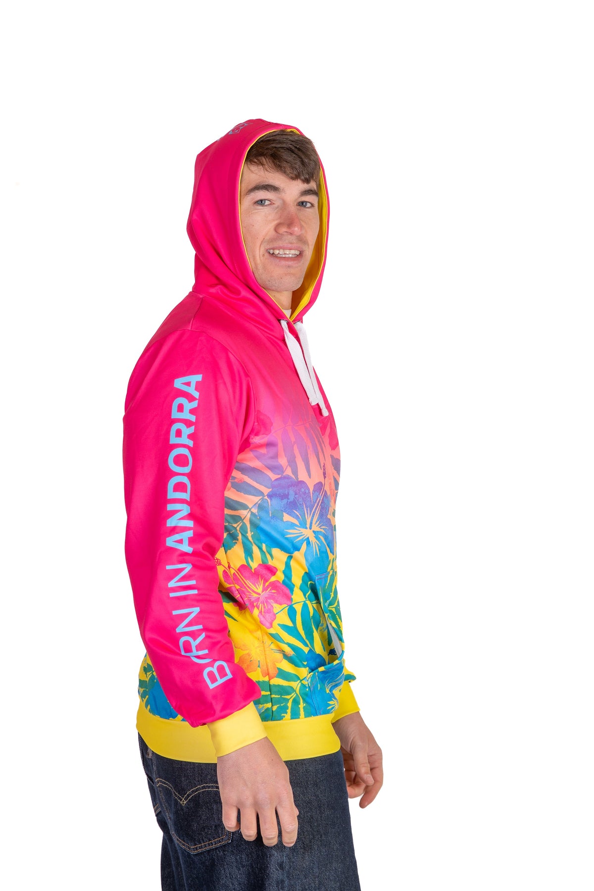 OTSO Hoodie - Floral Pink – Produktansicht 16