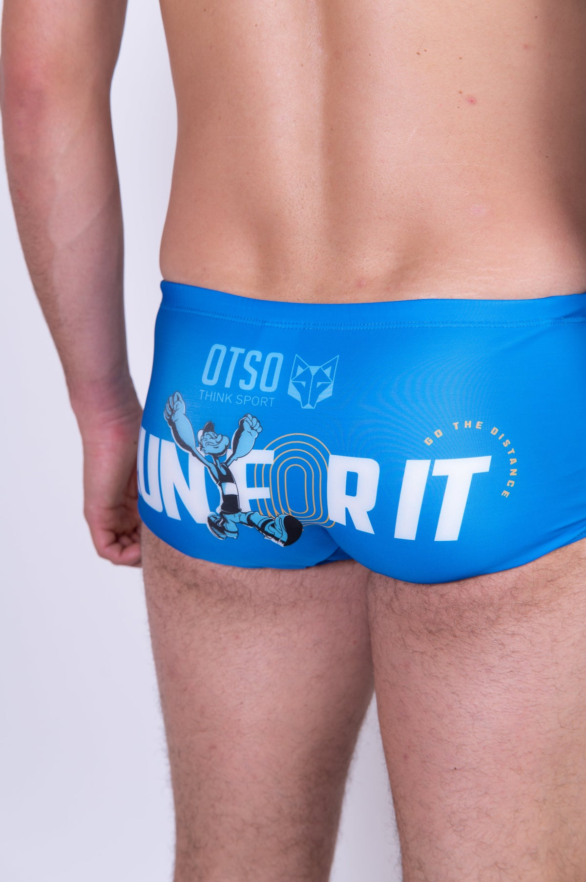 OTSO Herren Badehose Trunk - Popeye Run For It – Produktansicht 12