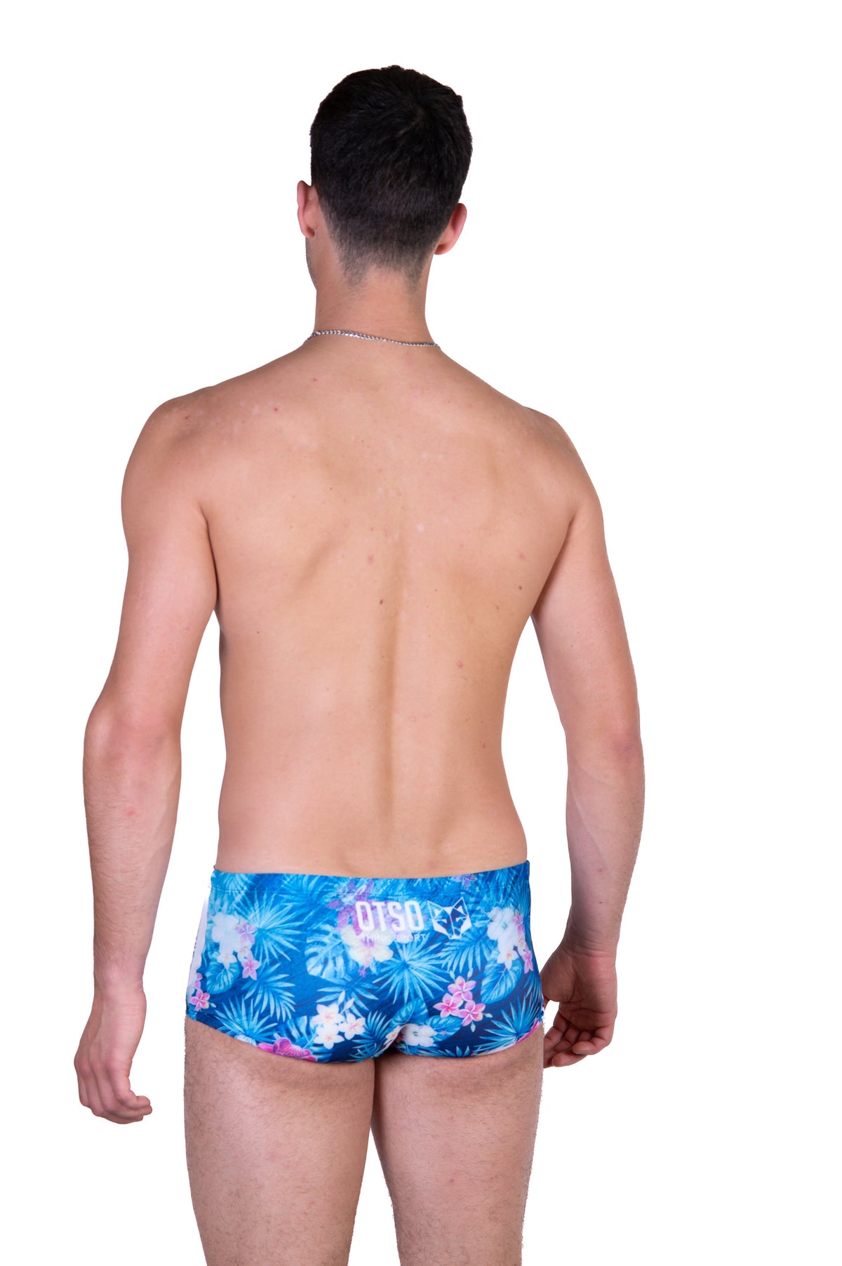 OTSO Herren Badehose Trunk - Swim Bike Run Wave – Produktansicht 8