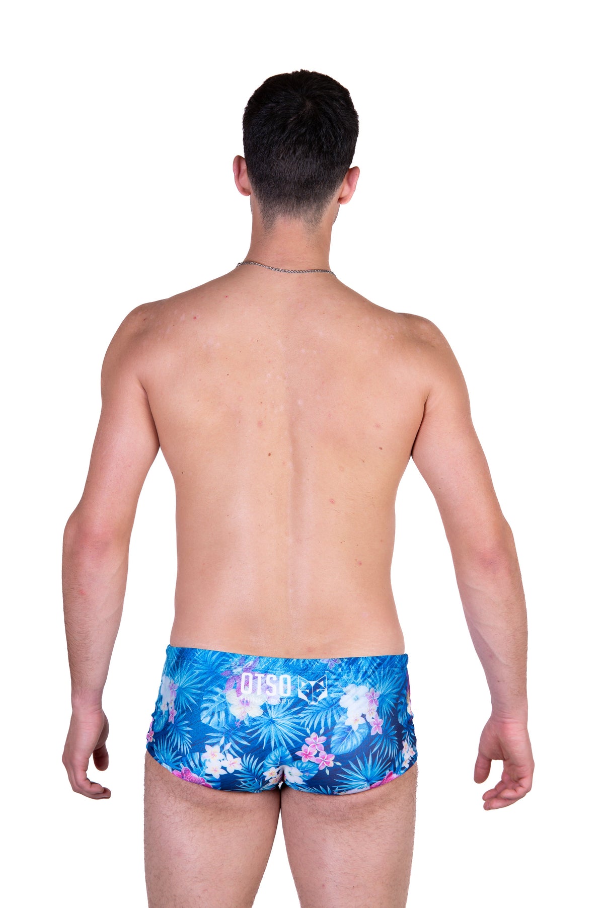 OTSO Herren Badehose Trunk - Swim Bike Run Wave – Produktansicht 9