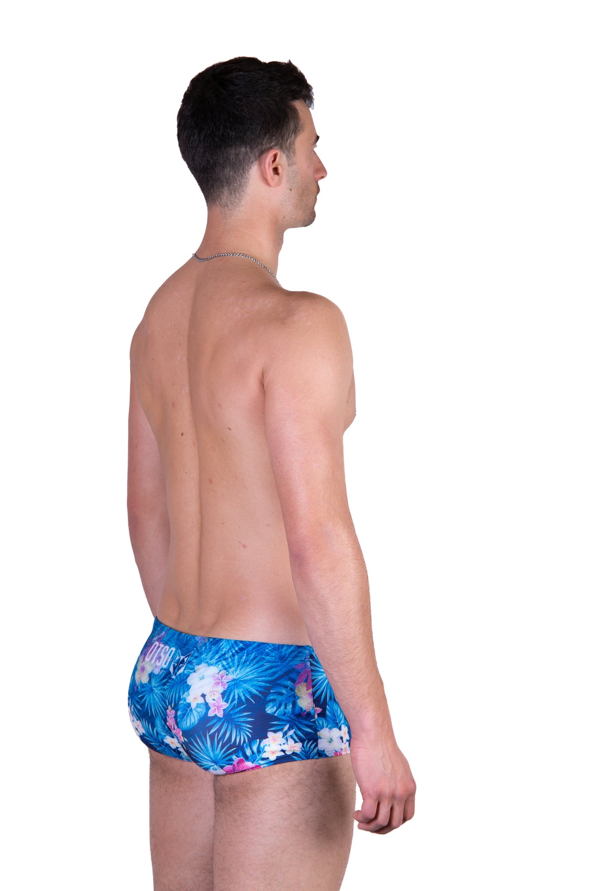 OTSO Herren Badehose Trunk - Swim Bike Run Wave – Produktansicht 7