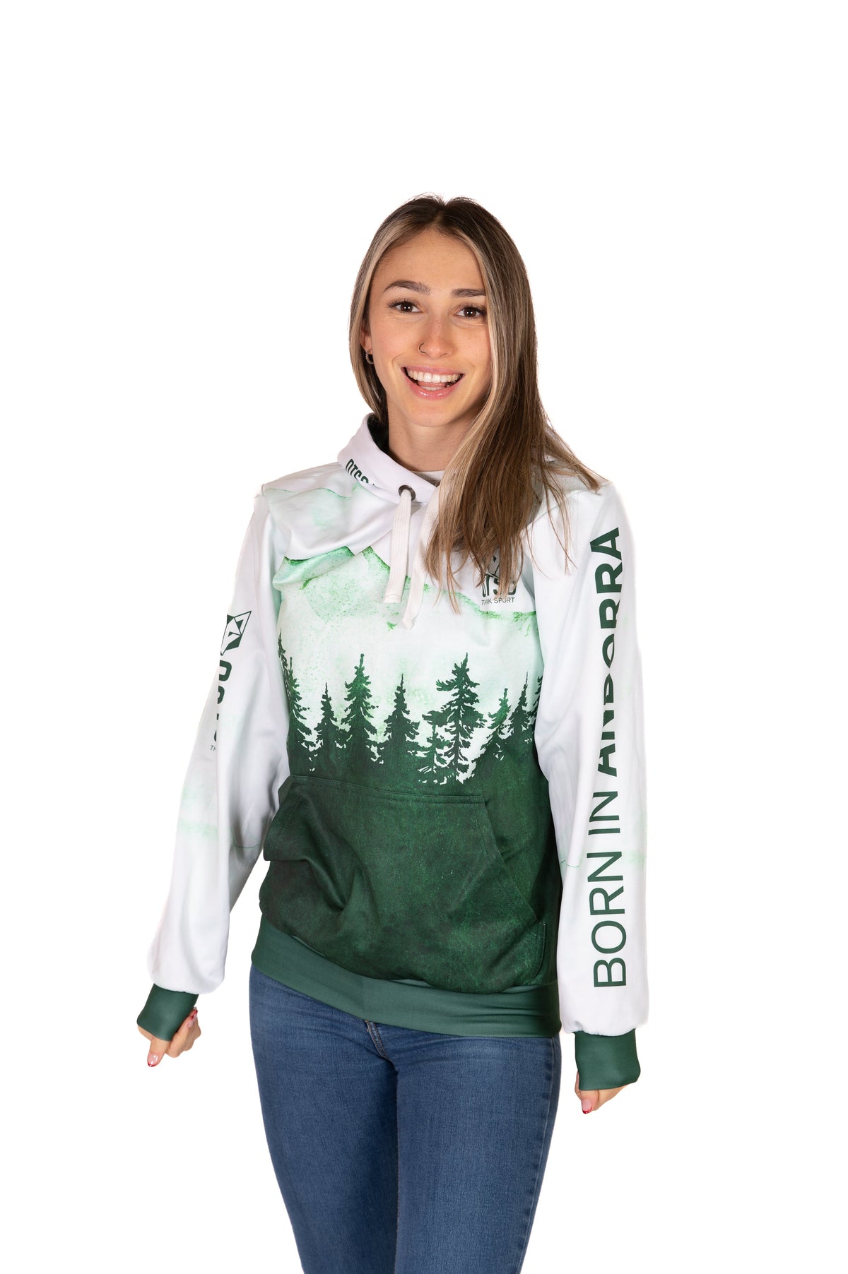 OTSO Hoodie - Green Forest – Produktansicht 15
