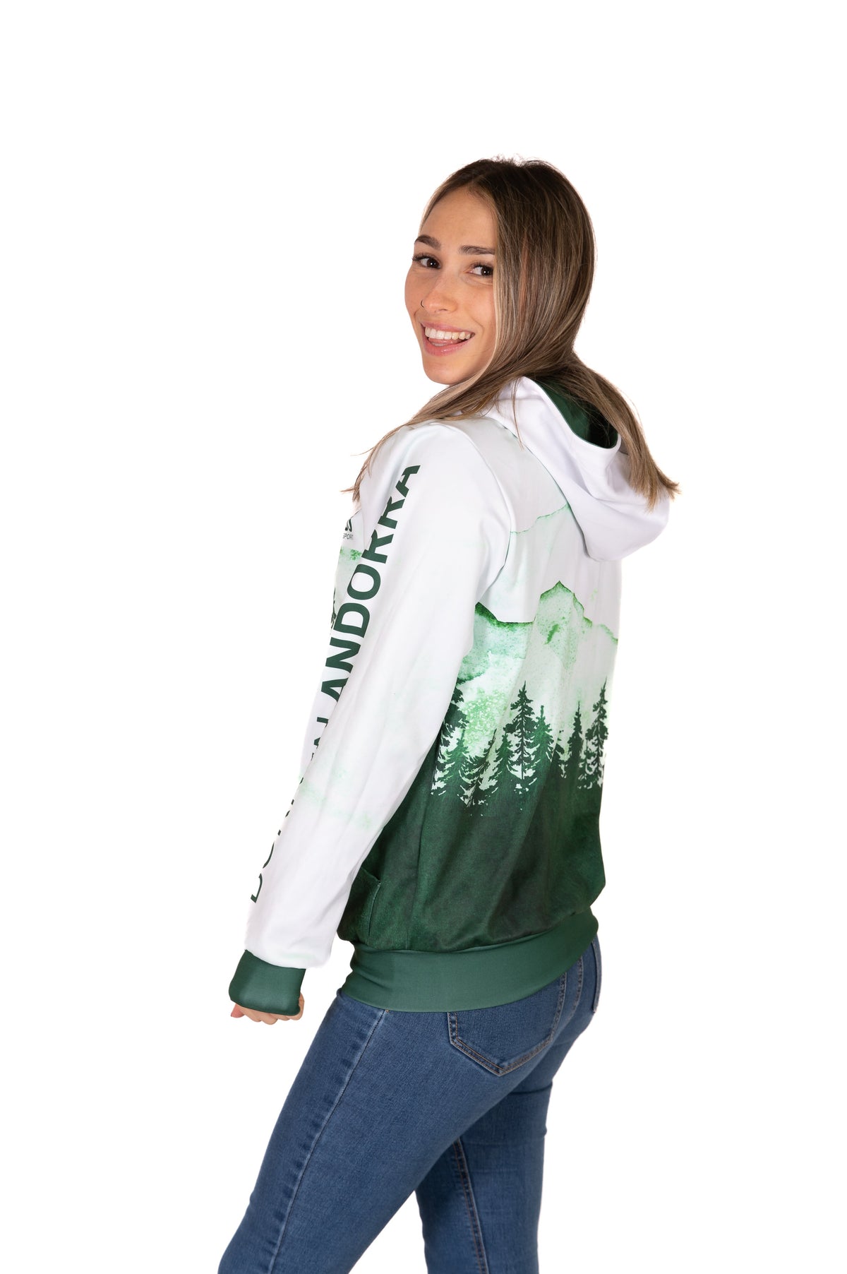 OTSO Hoodie - Green Forest – Produktansicht 17