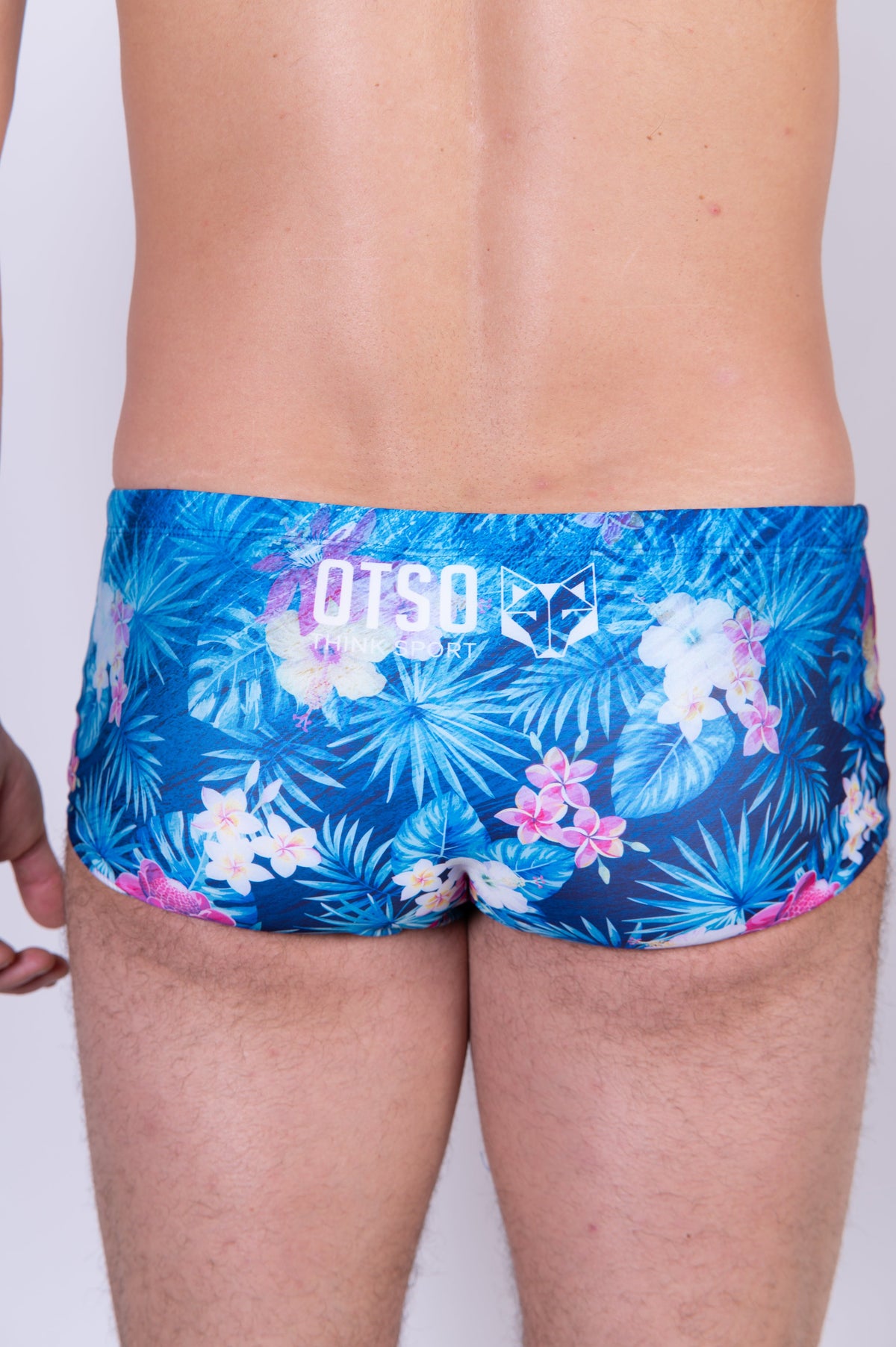 OTSO Herren Badehose Trunk - Swim Bike Run Wave – Produktansicht 11