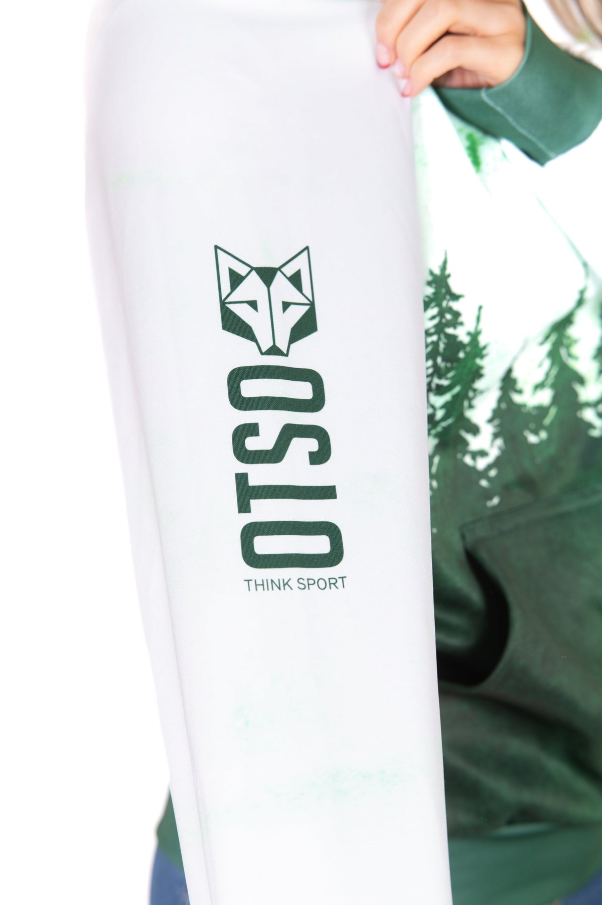 OTSO Hoodie - Green Forest – Produktansicht 20