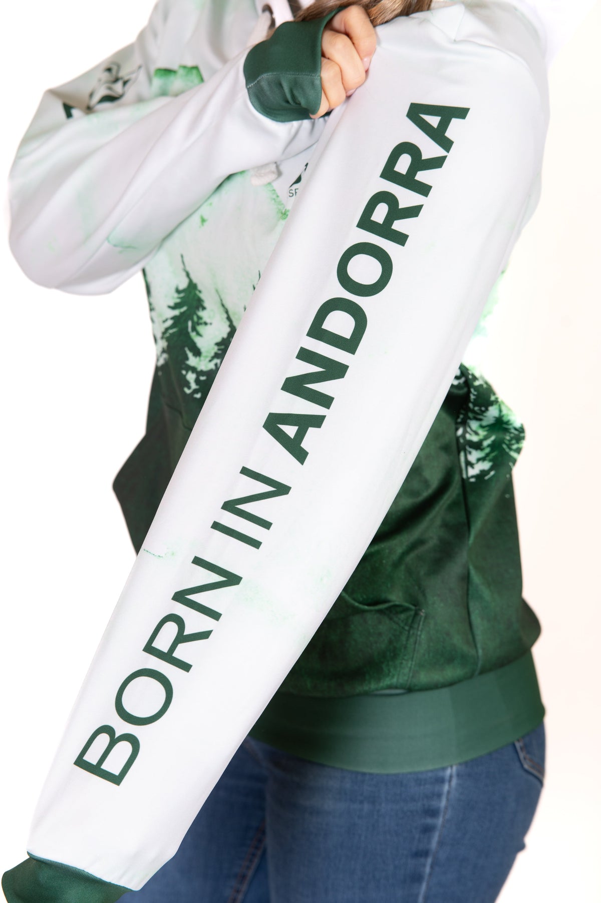 OTSO Hoodie - Green Forest – Produktansicht 21