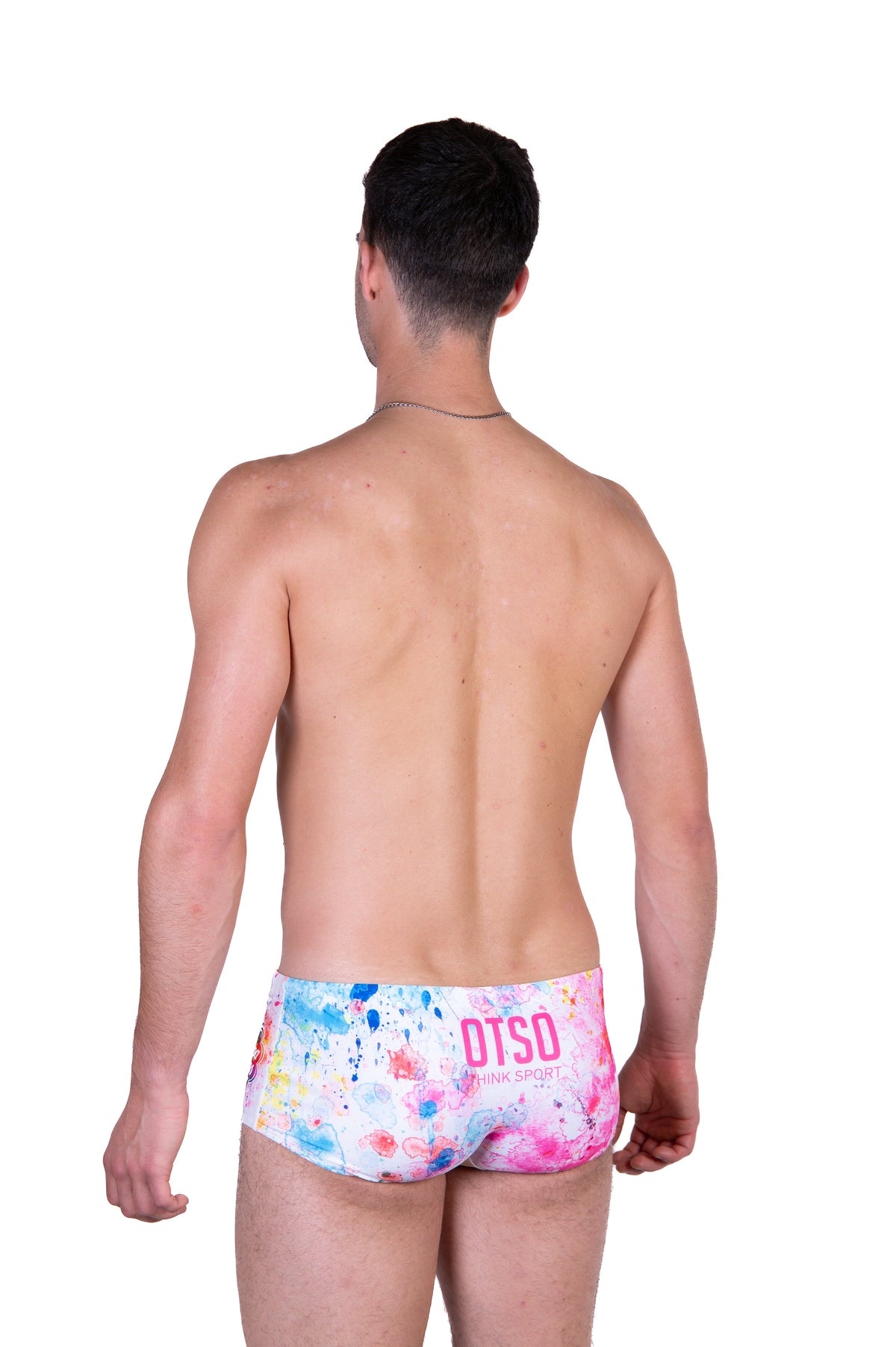 OTSO Herren Badehose Trunk - Chupa Chups Paint – Produktansicht 8