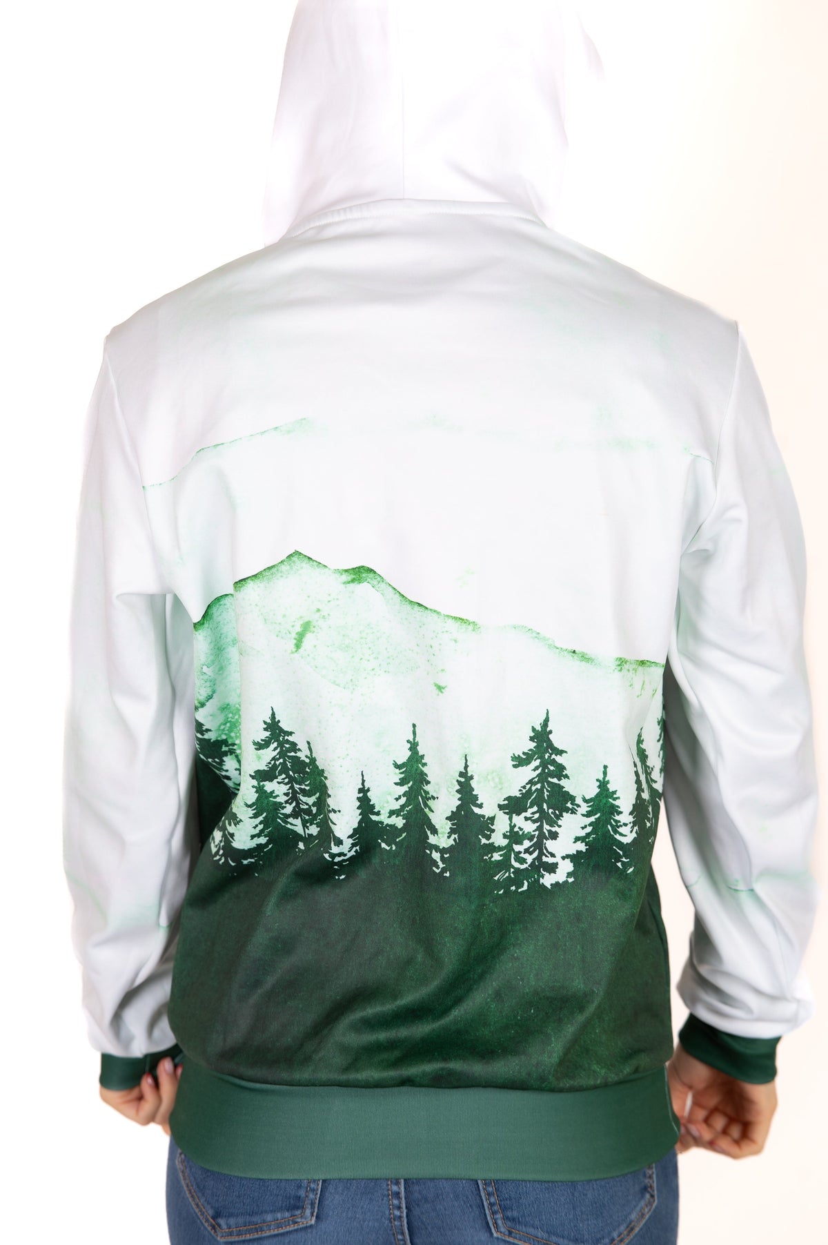 OTSO Hoodie - Green Forest – Produktansicht 9