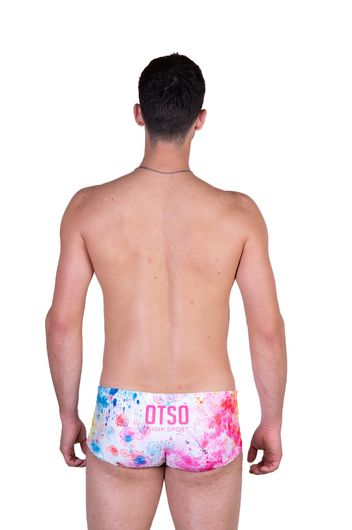 OTSO Herren Badehose Trunk - Chupa Chups Paint – Produktansicht 9