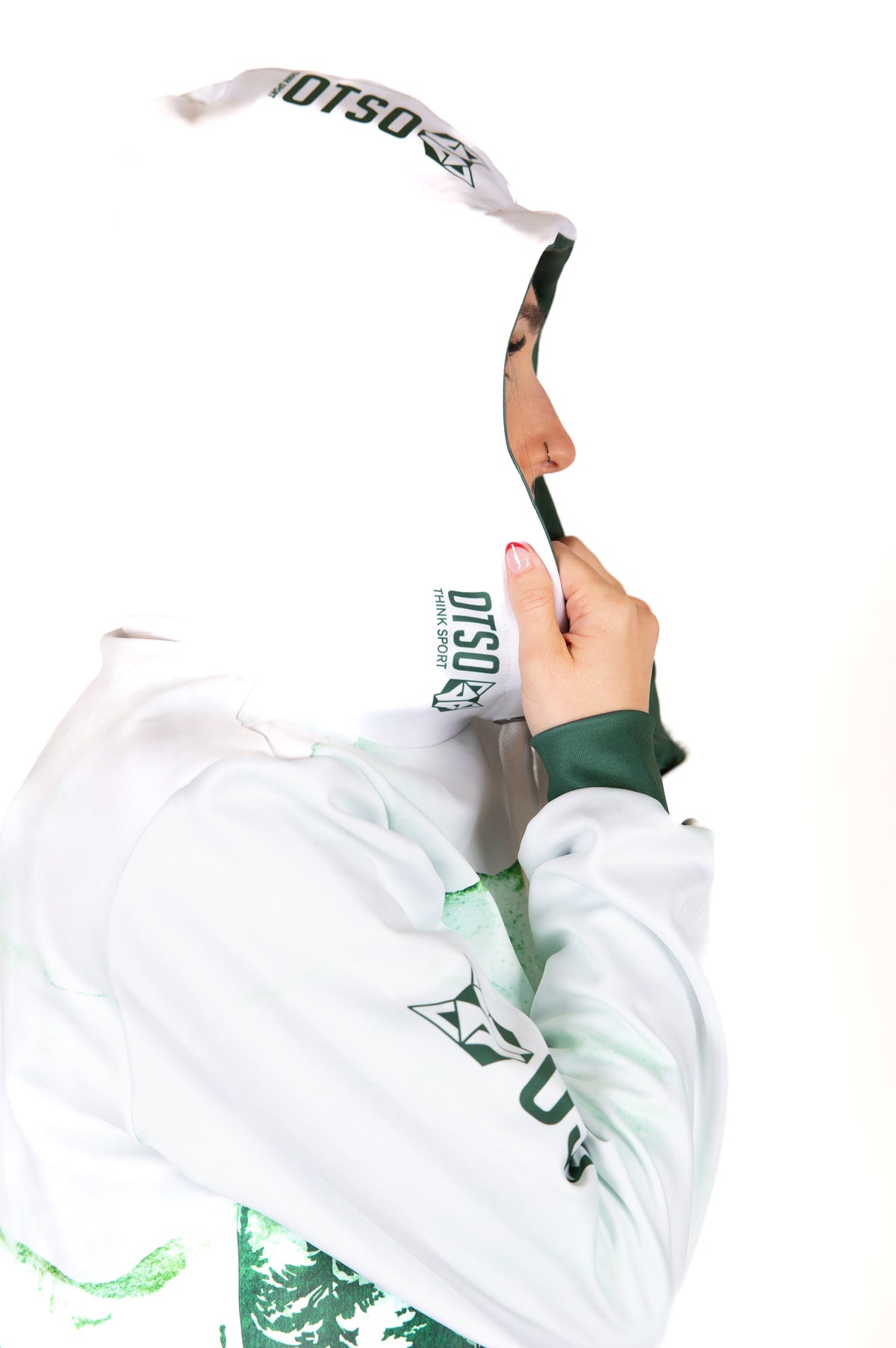 OTSO Hoodie - Green Forest – Produktansicht 22