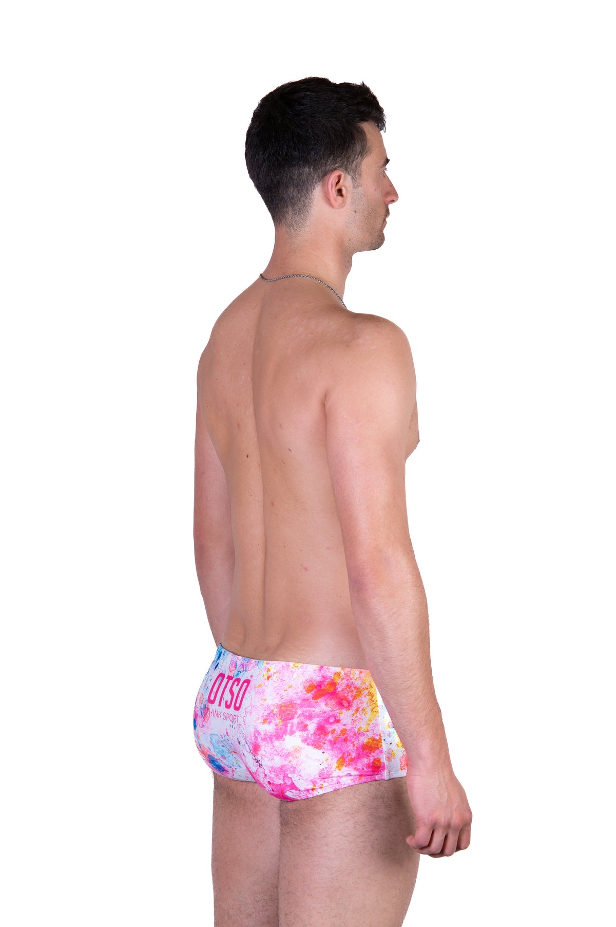 OTSO Herren Badehose Trunk - Chupa Chups Paint – Produktansicht 7