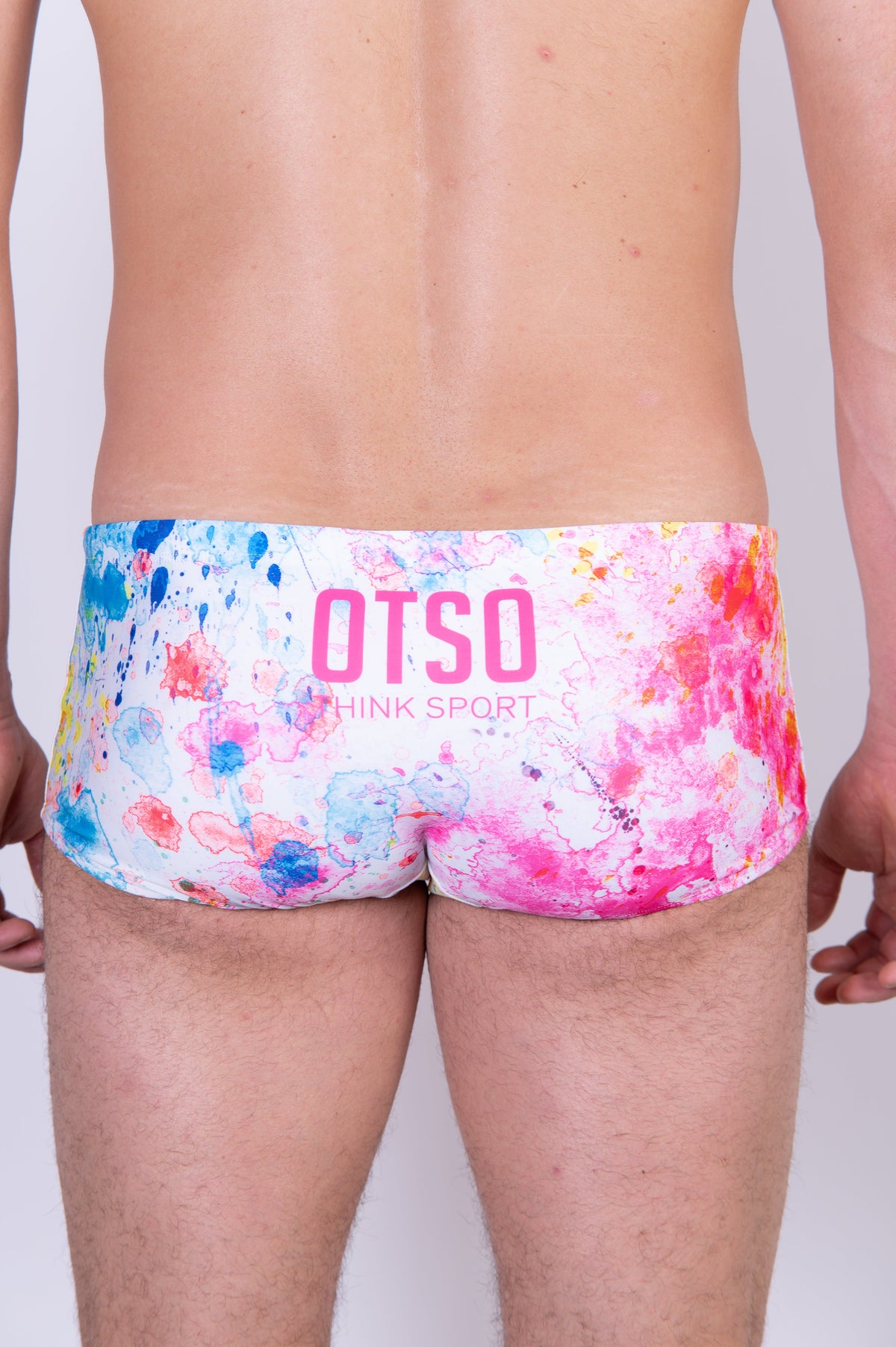 OTSO Herren Badehose Trunk - Chupa Chups Paint – Produktansicht 12