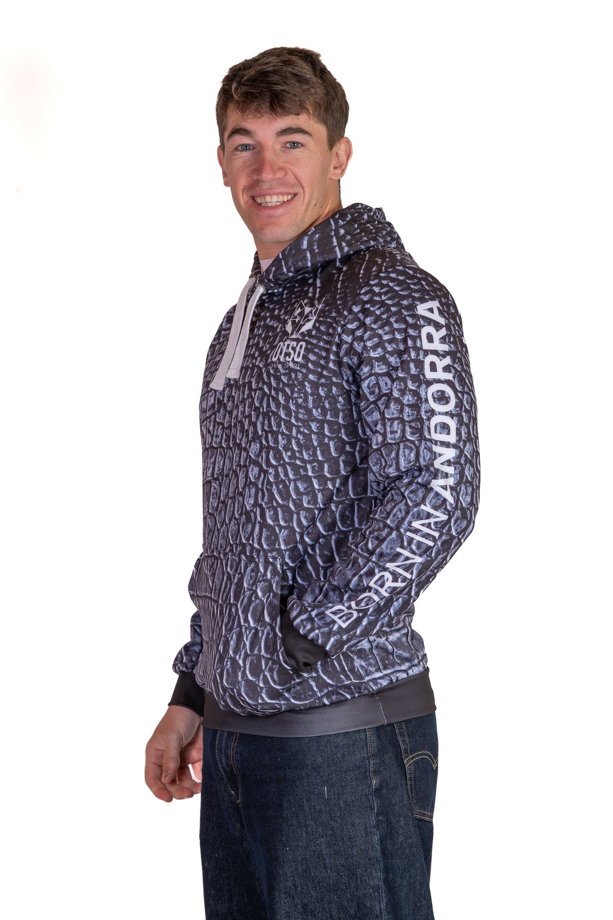 OTSO Hoodie - Black Snake – Produktansicht 5
