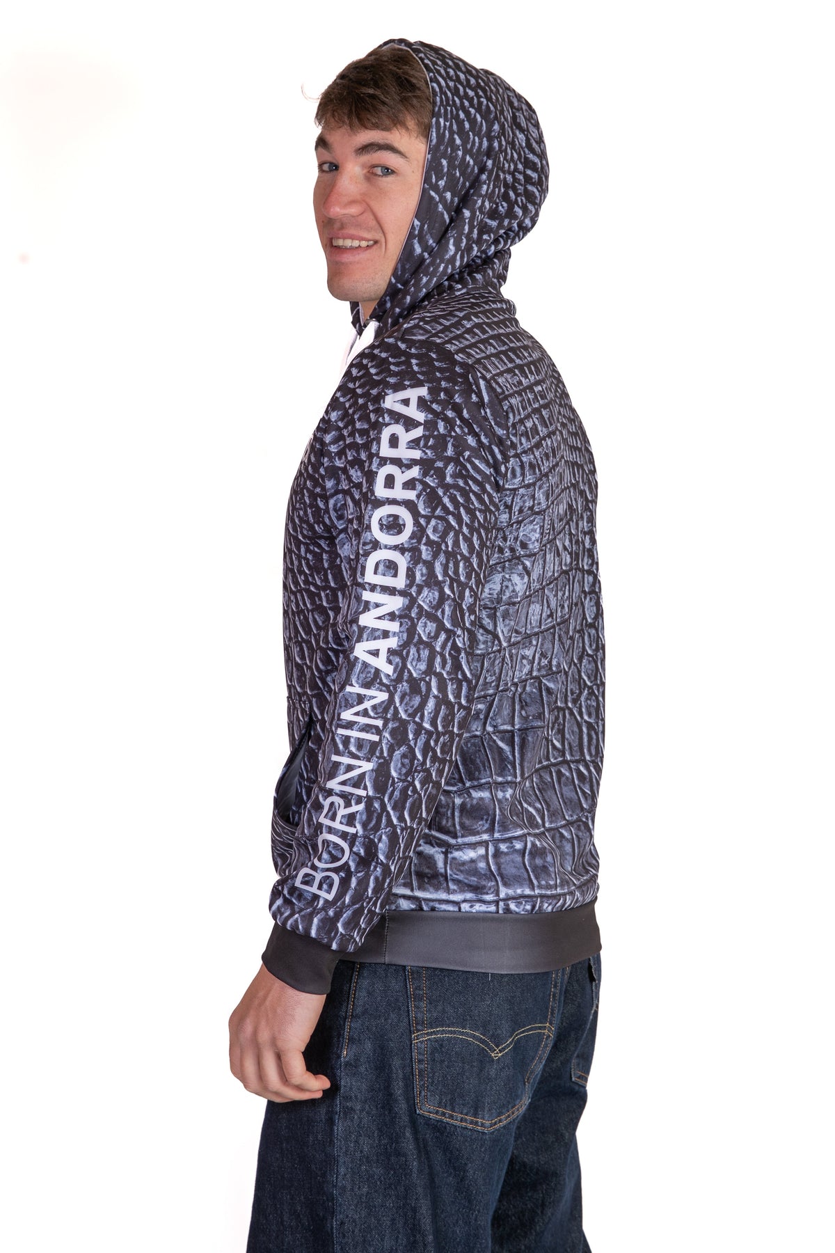 OTSO Hoodie - Black Snake – Produktansicht 6