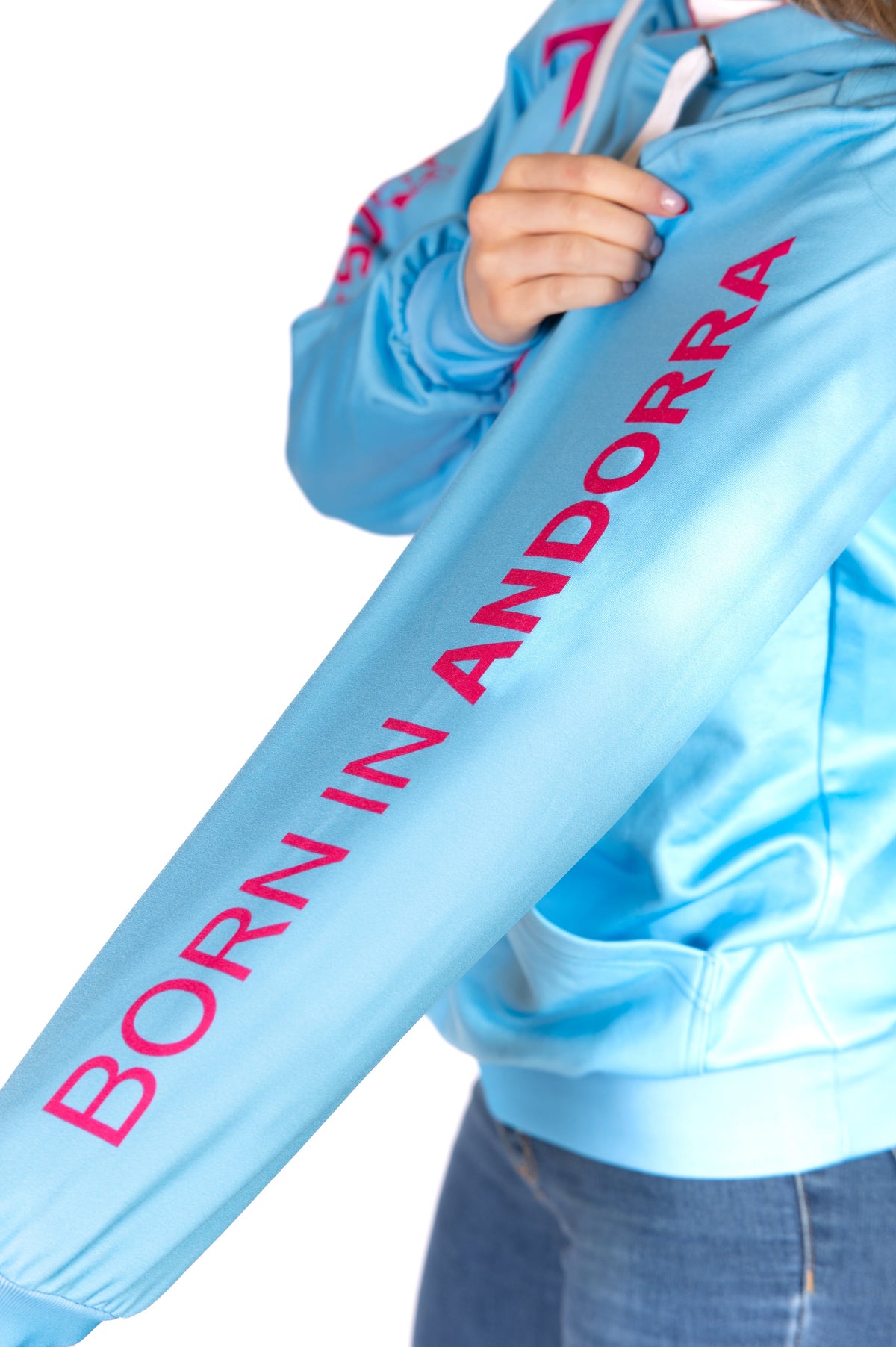 OTSO Hoodie - Light Blue & Pink – Produktansicht 20