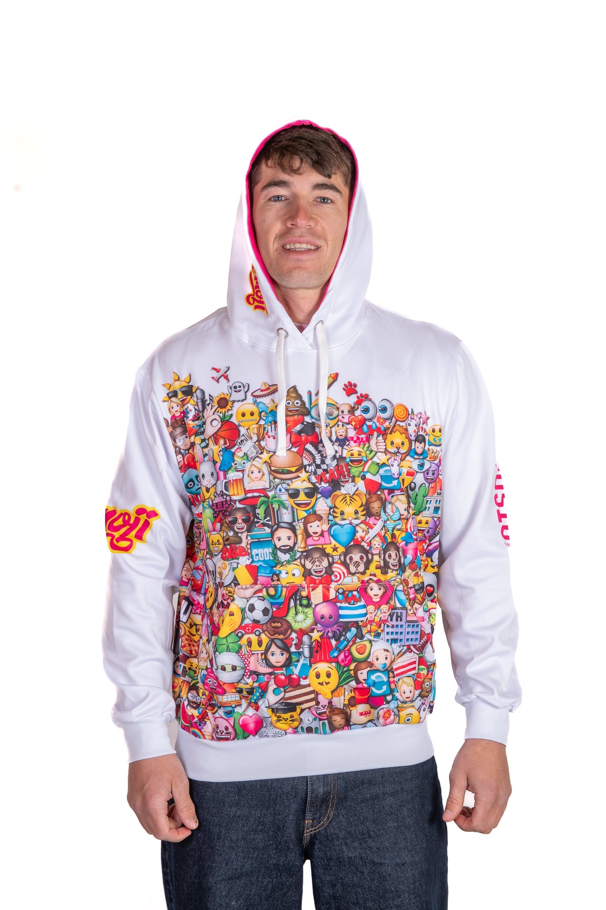OTSO Hoodie - Emoji Big Wave – Produktansicht 13