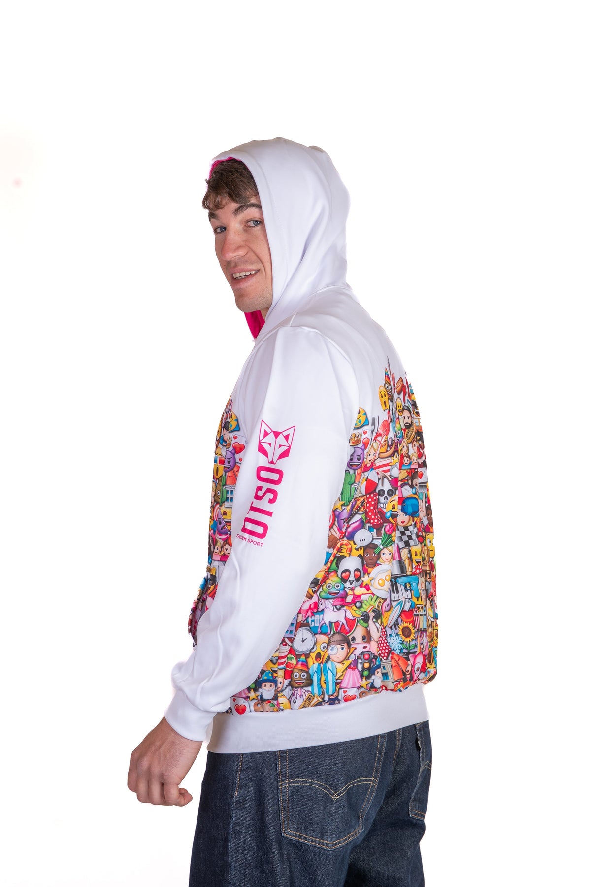 OTSO Hoodie - Emoji Big Wave – Produktansicht 16