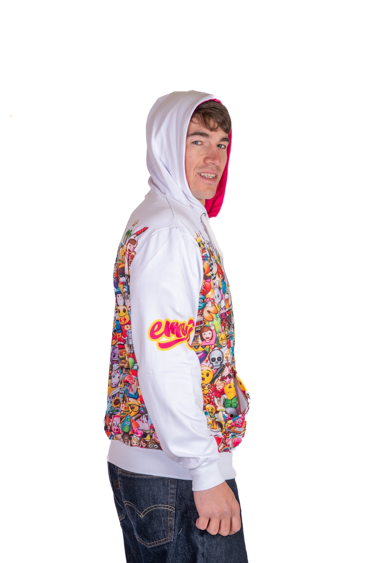 OTSO Hoodie - Emoji Big Wave – Produktansicht 14