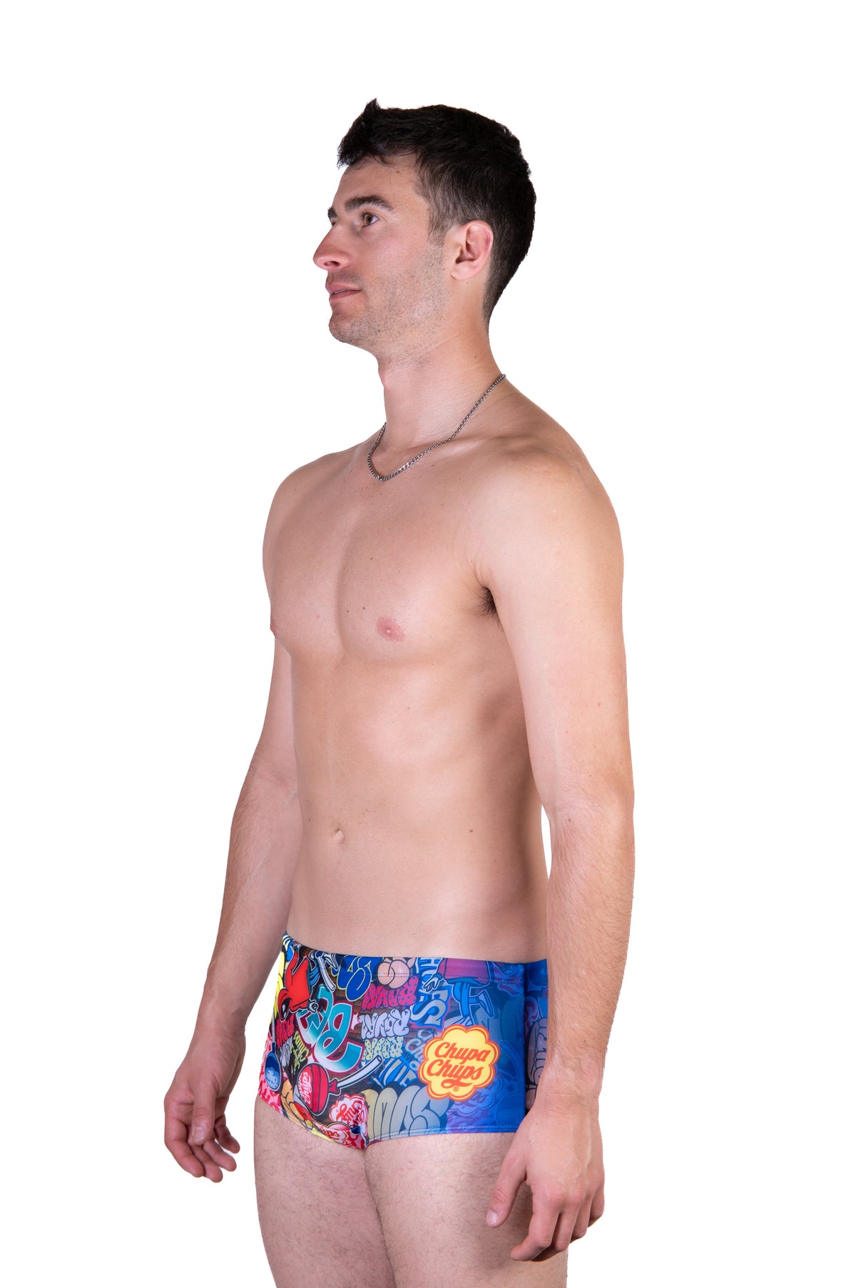 OTSO Herren Badehose Trunk - Chupa Chups Graffiti – Produktansicht 6