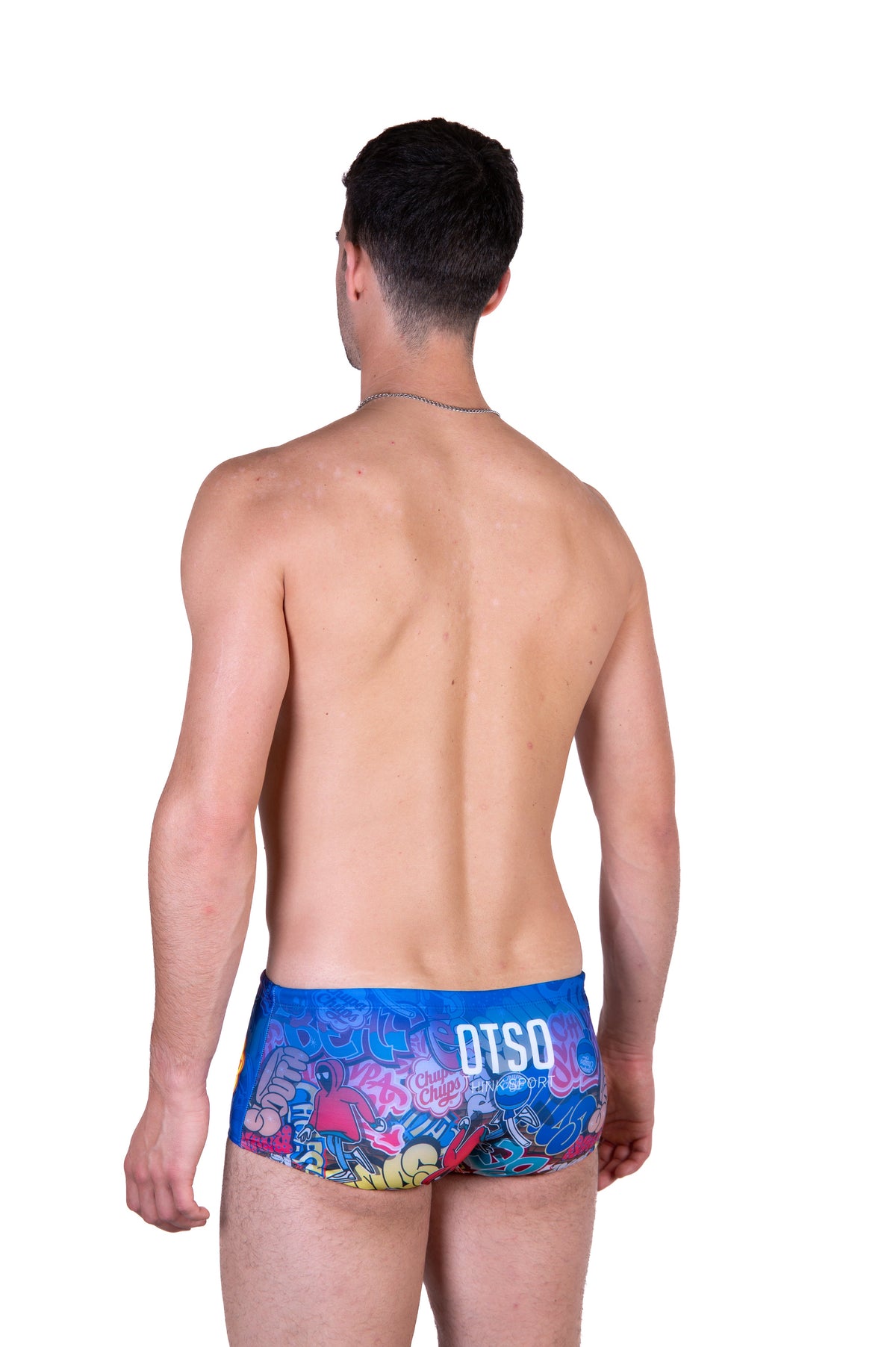 OTSO Herren Badehose Trunk - Chupa Chups Graffiti – Produktansicht 8