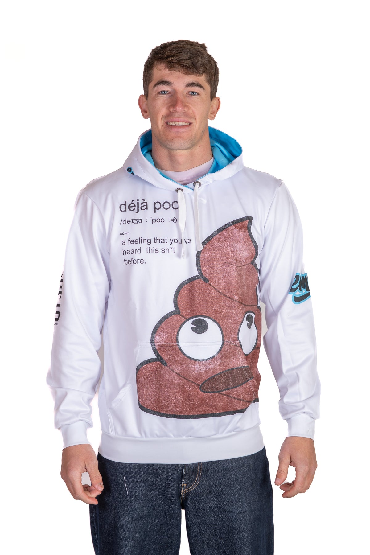OTSO Hoodie - Emoji Déjà Poo – Produktansicht 4