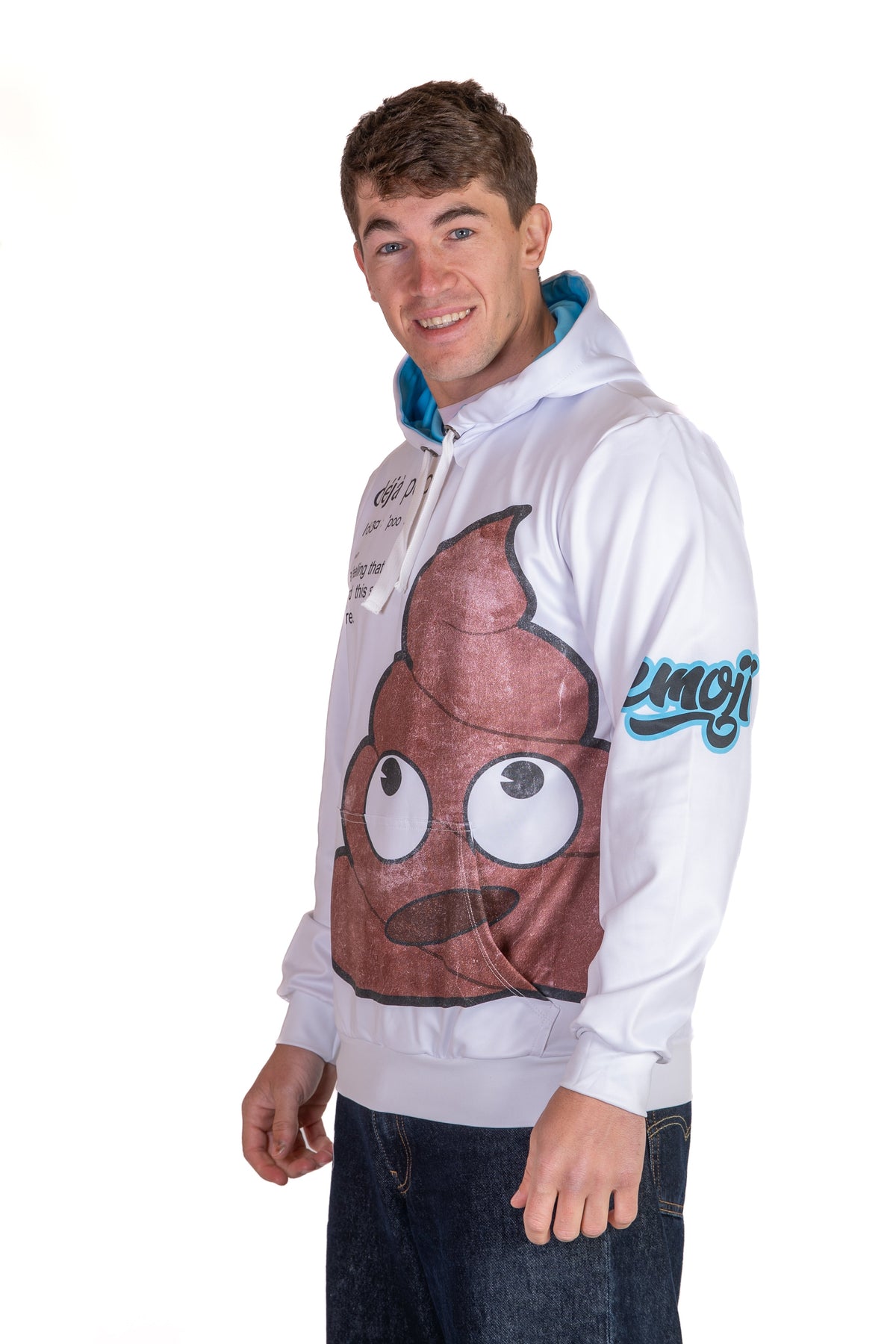 OTSO Hoodie - Emoji Déjà Poo – Produktansicht 5