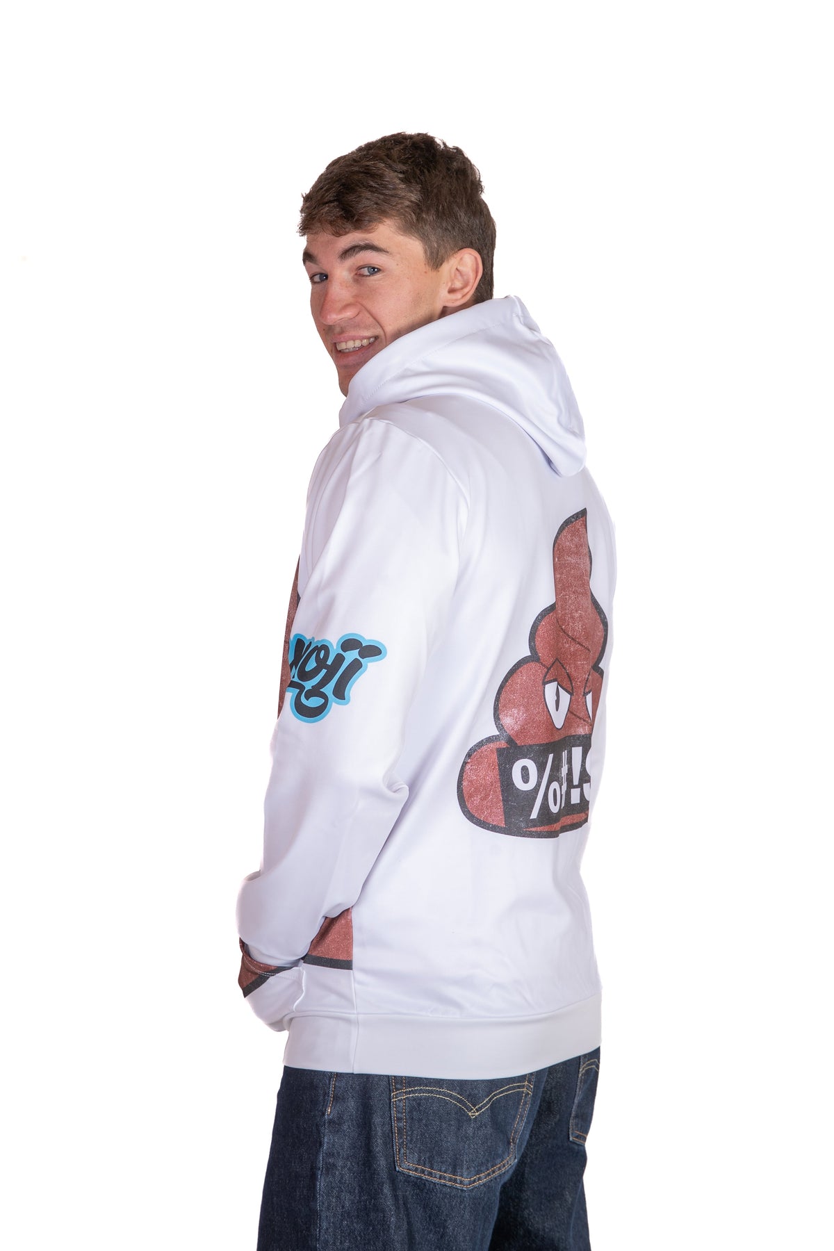 OTSO Hoodie - Emoji Déjà Poo – Produktansicht 6
