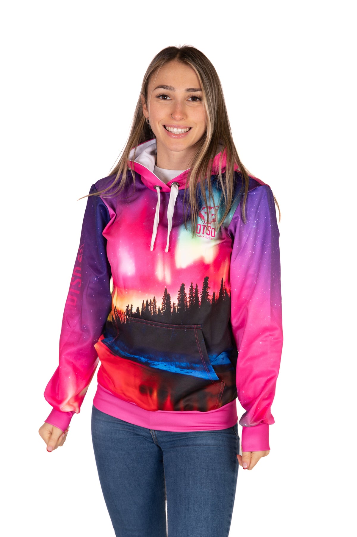 OTSO Hoodie - Auroras boreales – Produktansicht 12