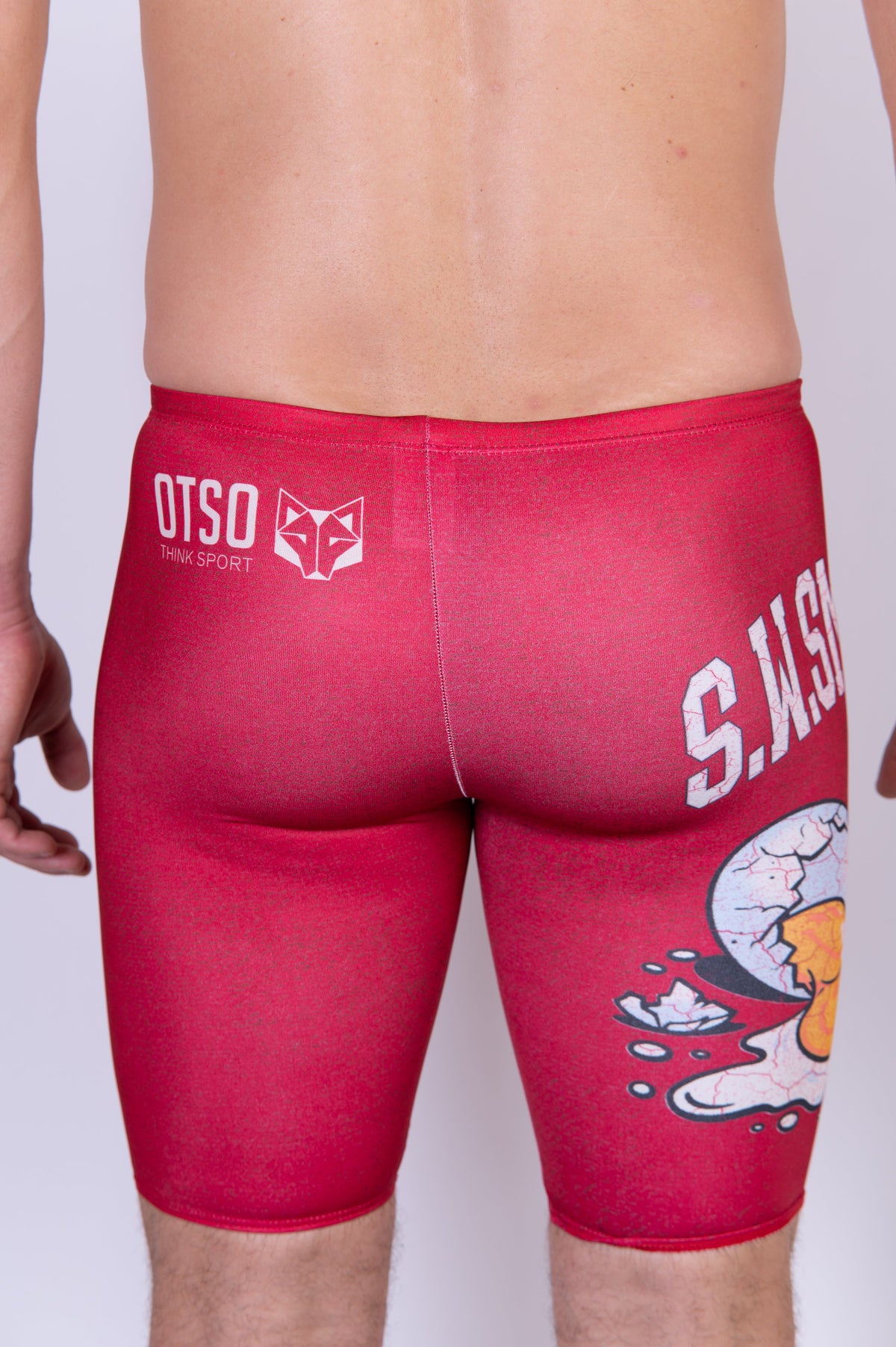 OTSO Jammer-Badehose - S.W.Smiley Concrete Canvas Egg – Produktansicht 12