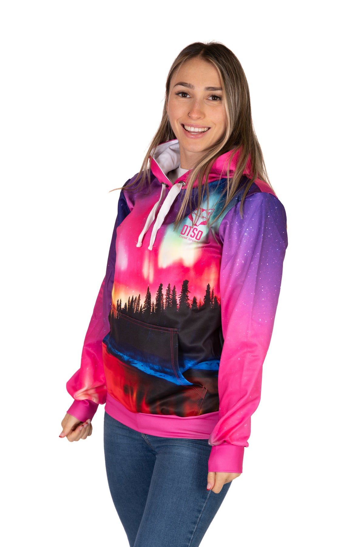 OTSO Hoodie - Auroras boreales – Produktansicht 13