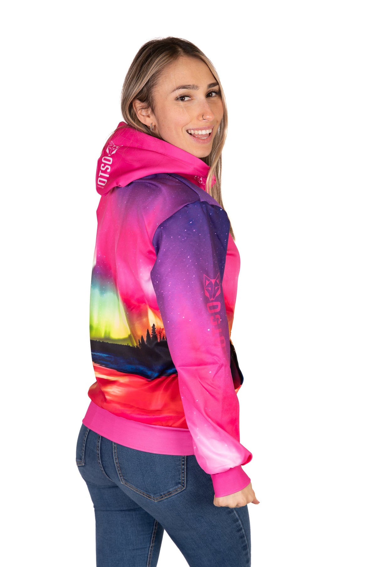 OTSO Hoodie - Auroras boreales – Produktansicht 15