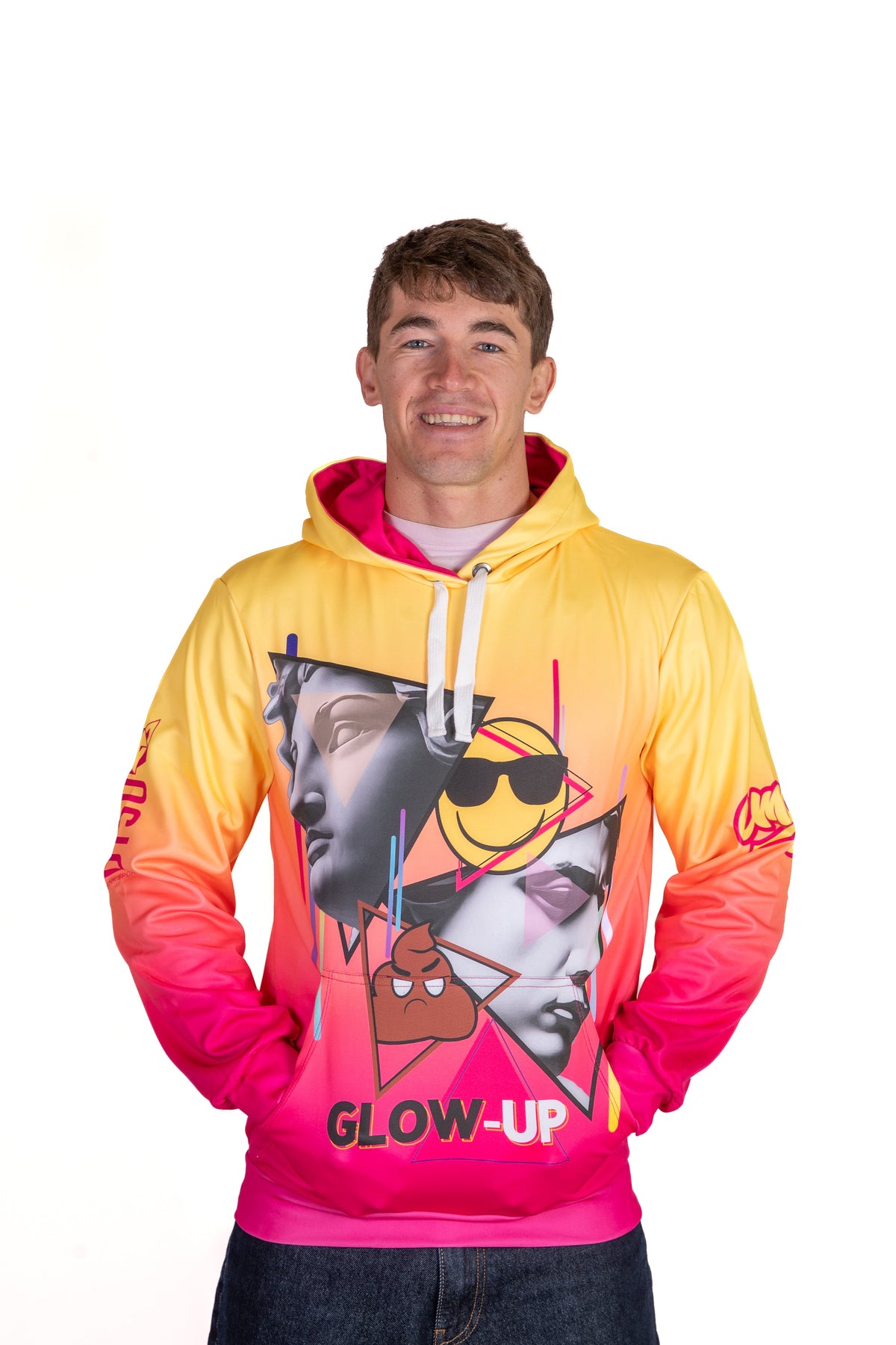 OTSO Hoodie - Emoji Glow-Up – Produktansicht 13