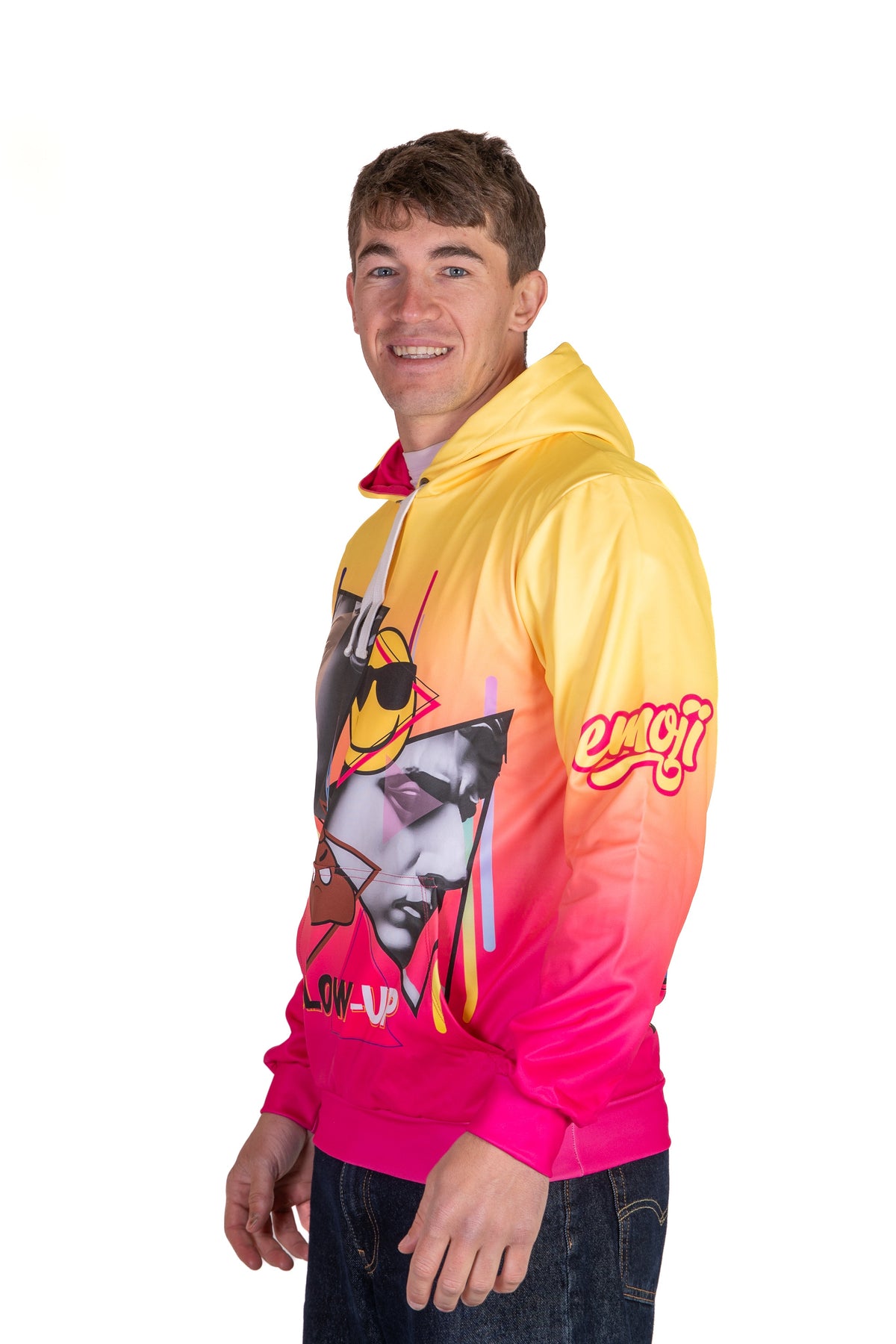 OTSO Hoodie - Emoji Glow-Up – Produktansicht 14