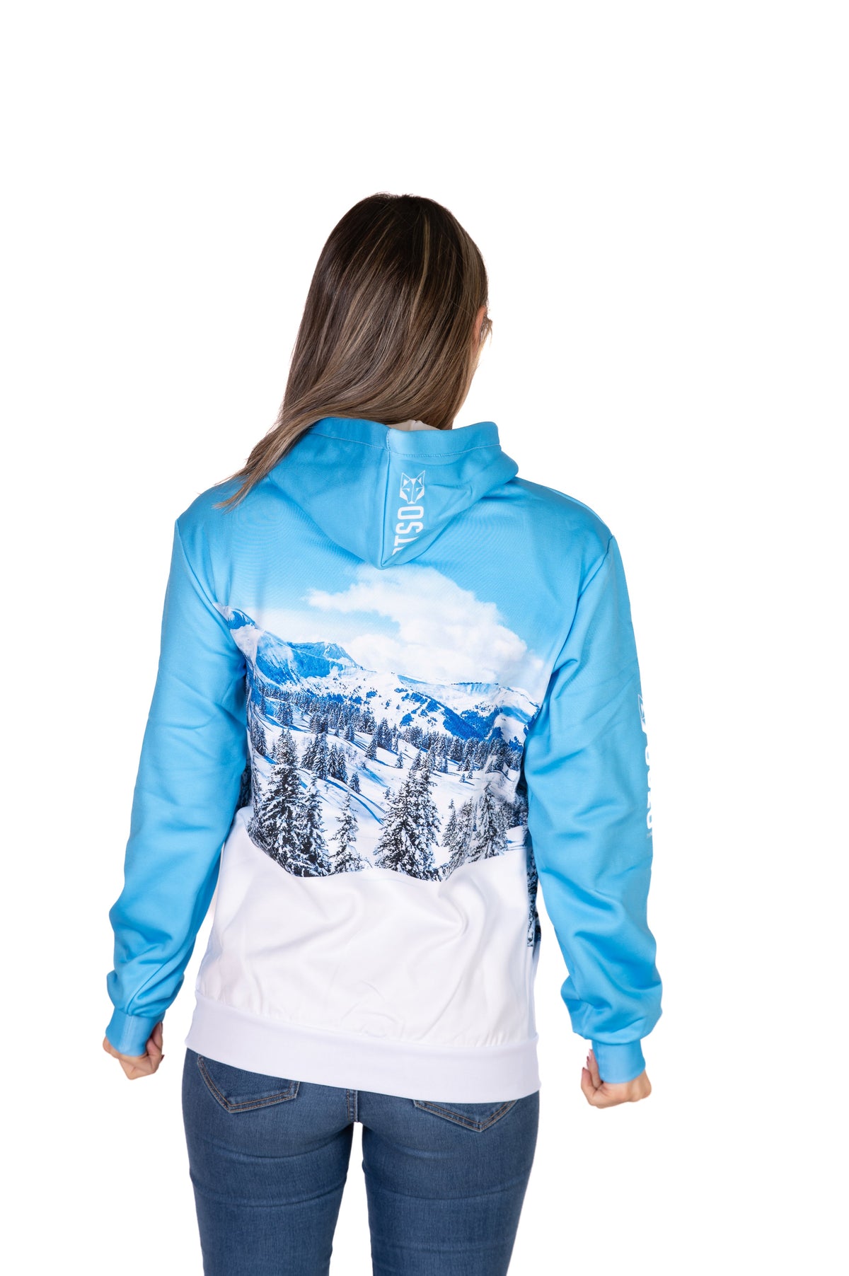 OTSO Hoodie - Snow Forest – Produktansicht 15